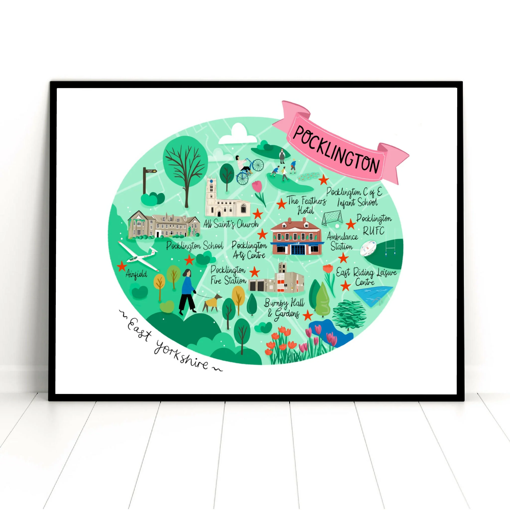 Pocklington Art Print