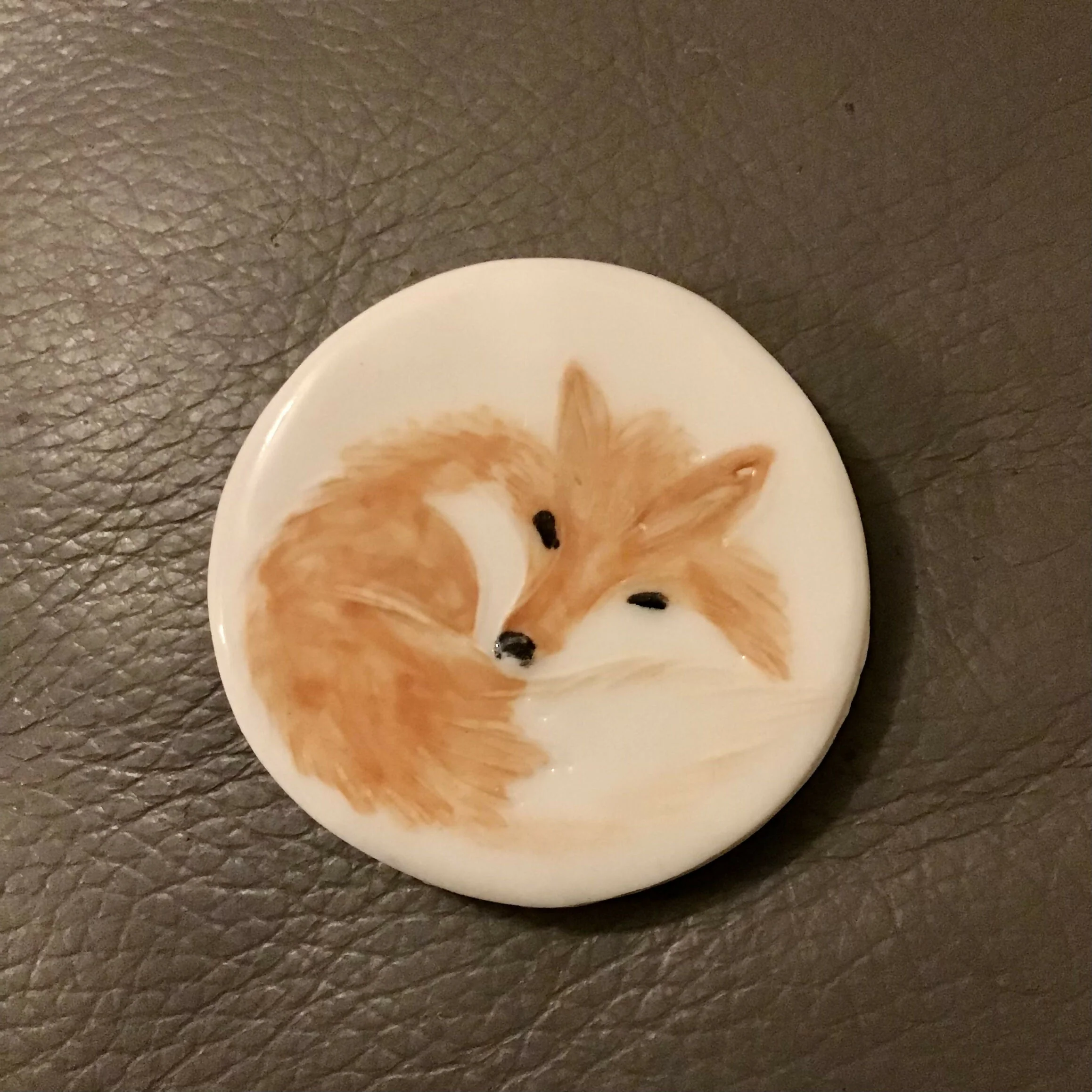 Porcelain Hand Painted Animal Magnet - Image 2
