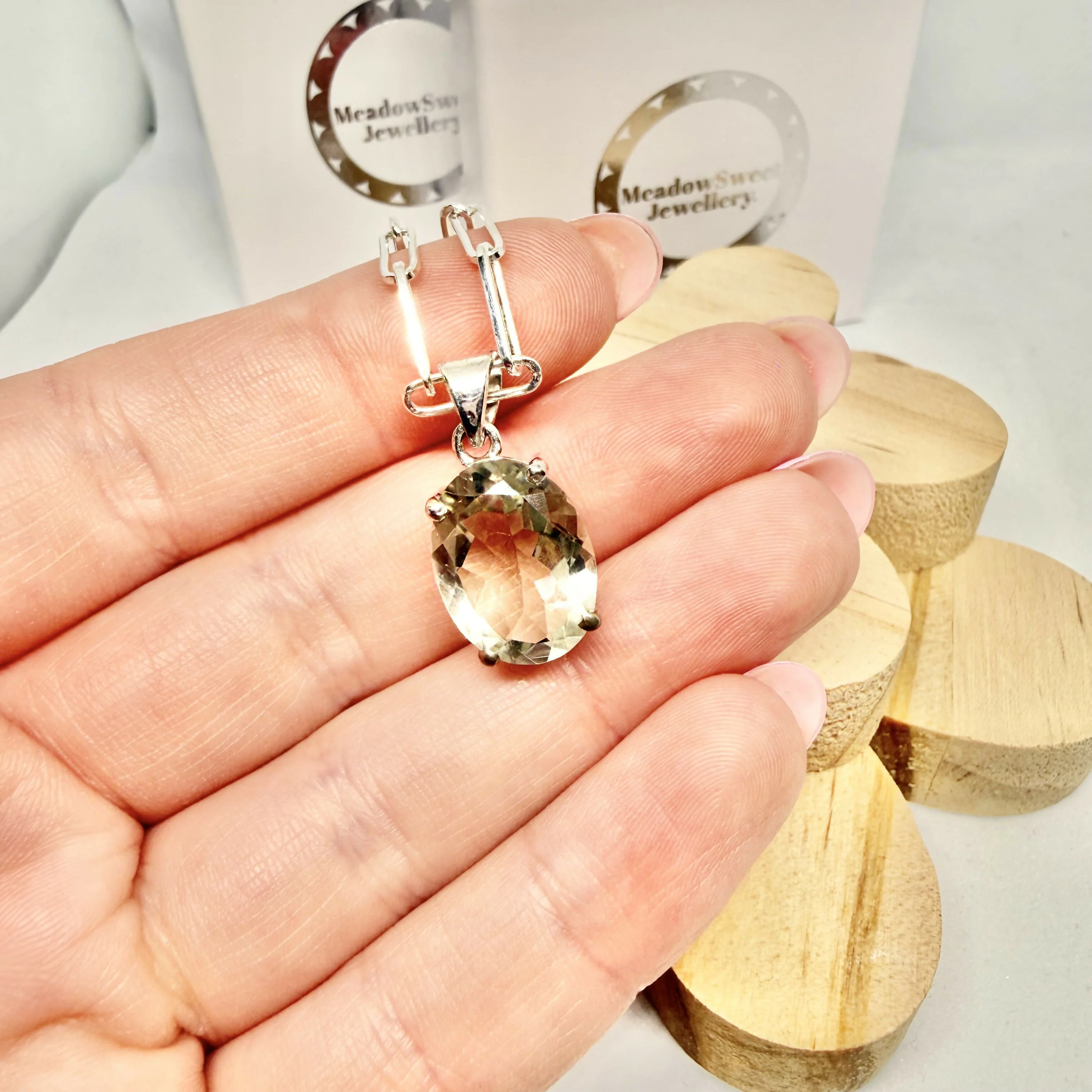 PRASIOLITE NECKLACE - Image 2