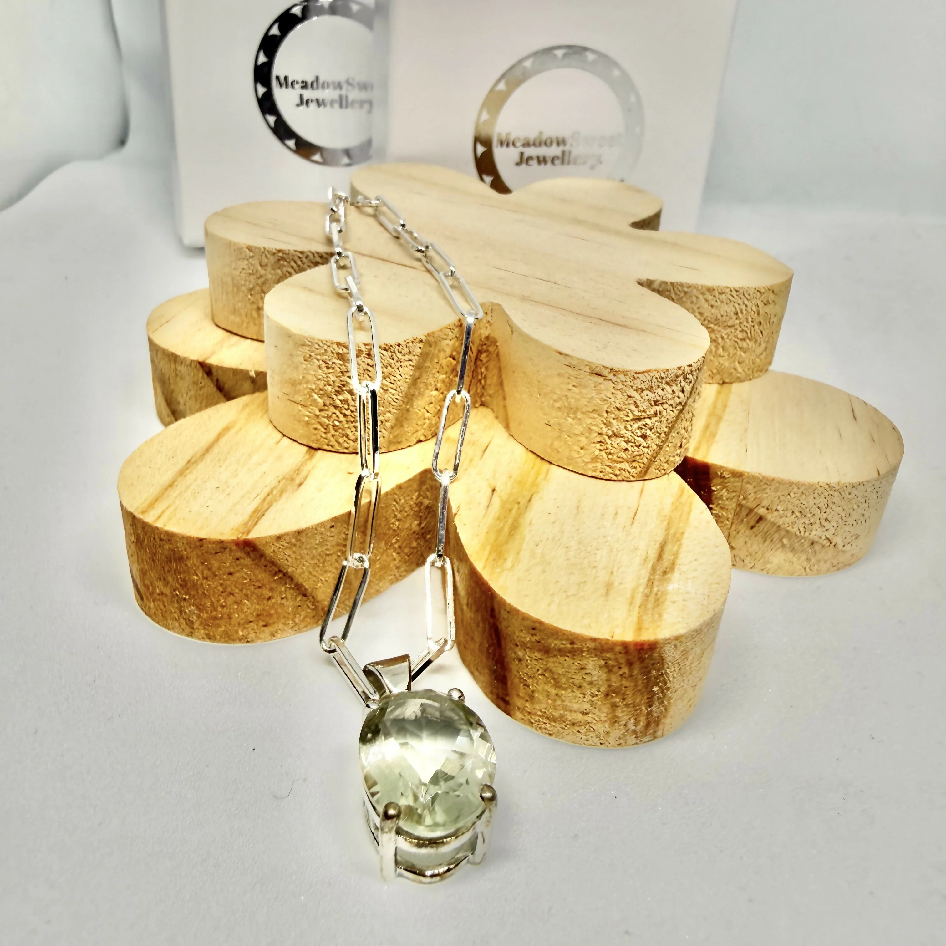 PRASIOLITE NECKLACE - Image 3