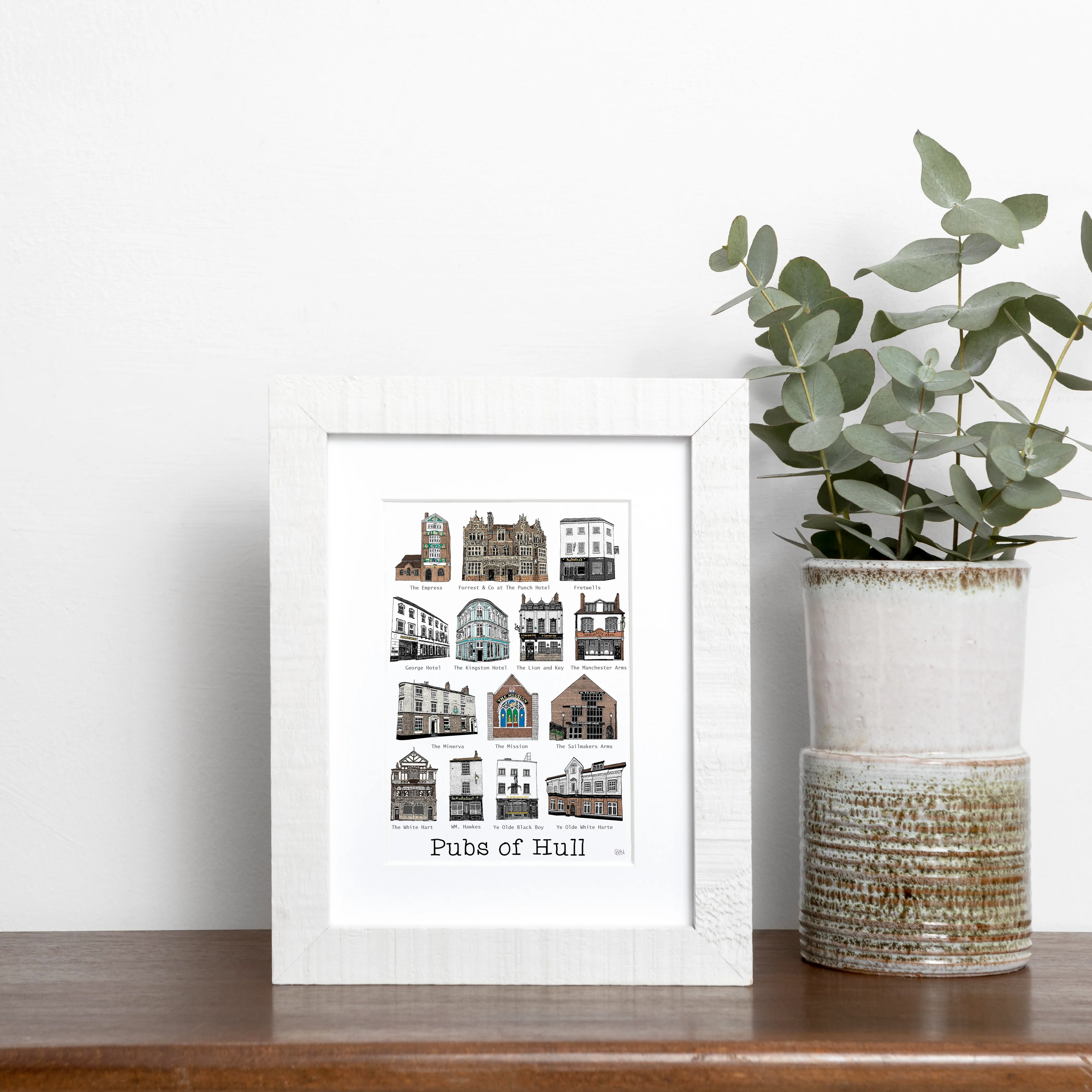 'Pubs of Hull' Print - Image 3