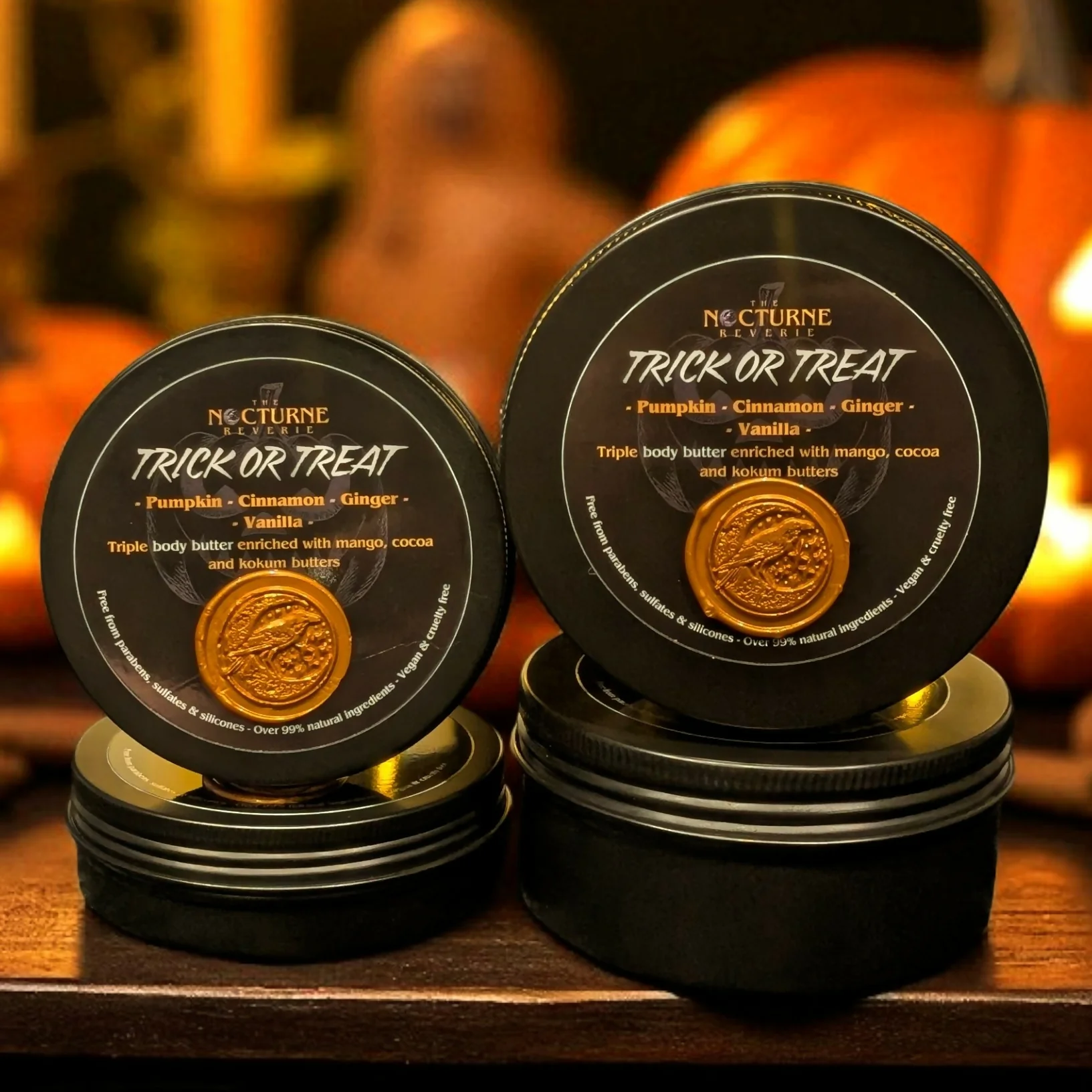 Pumpkin, Cinnamon, Ginger & Vanilla - Triple Body Butter - Image 2