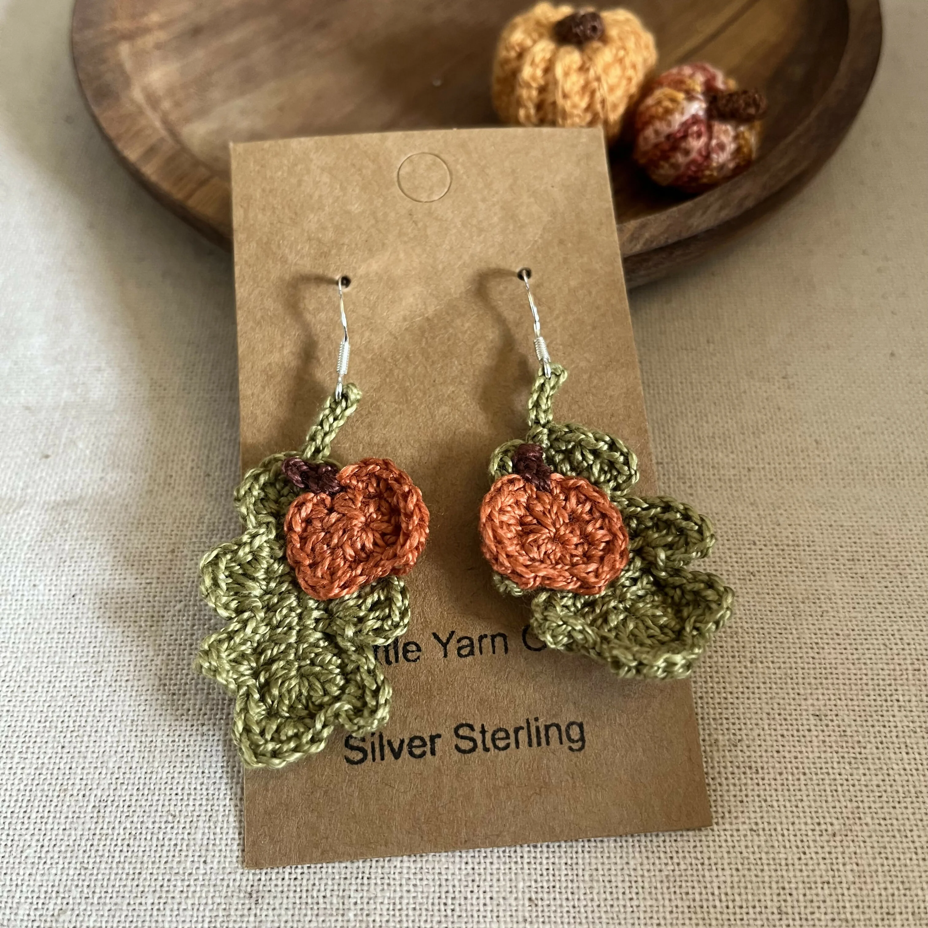 Pumpkin Earrings