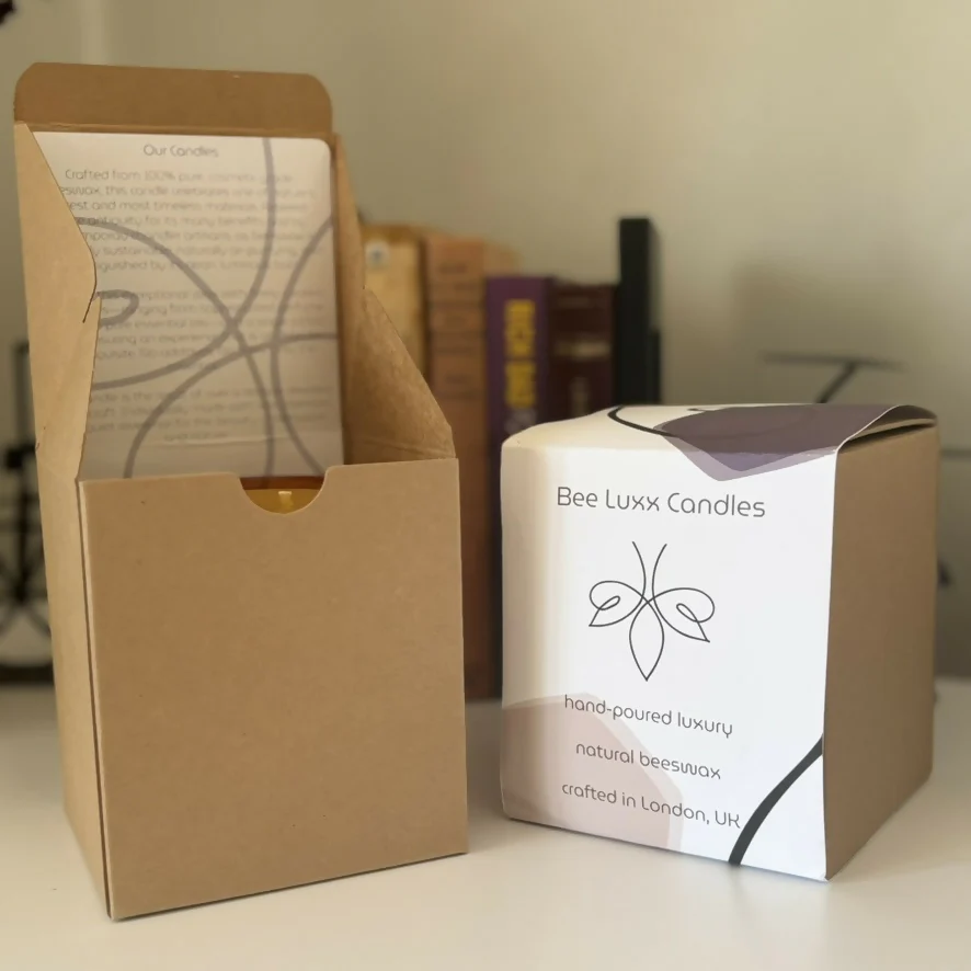 Pumpkin Spice - Scented 100% Beeswax Candle - Image 8