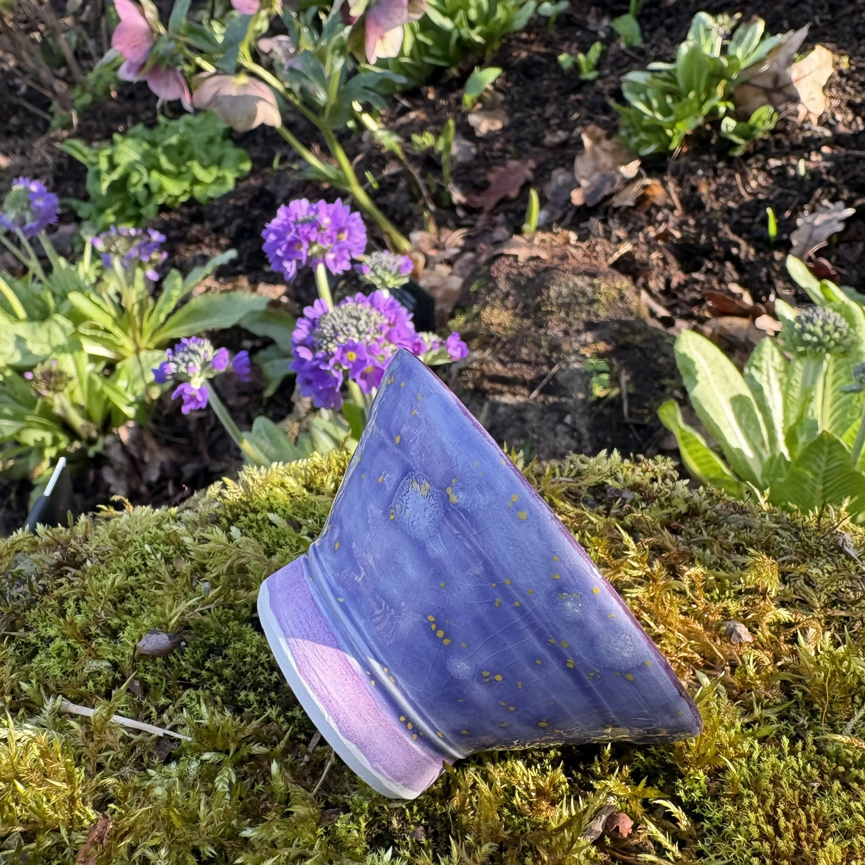 Purple Speckled Bowl - Image 2