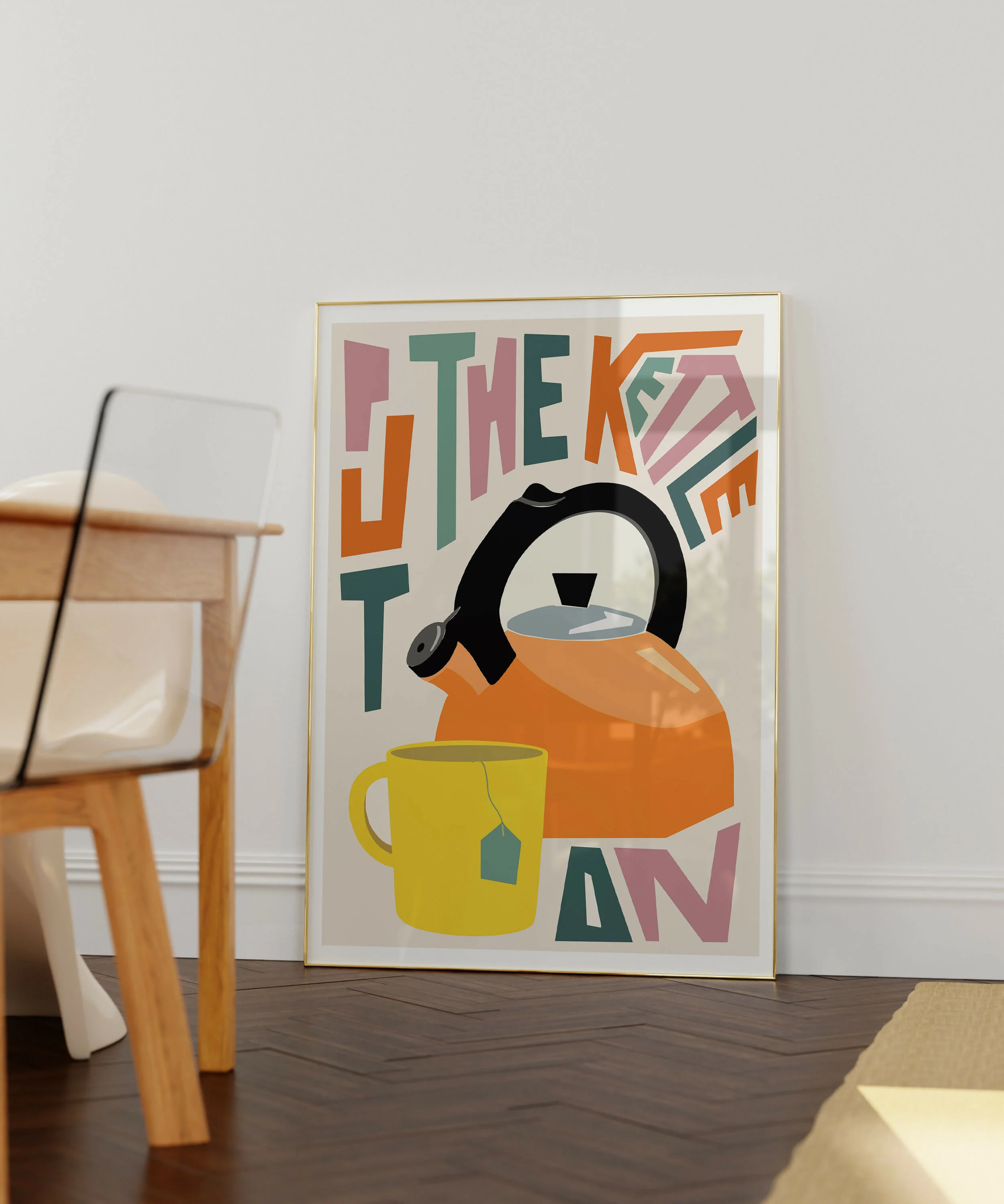 Put the Kettle On Art Print - Image 5