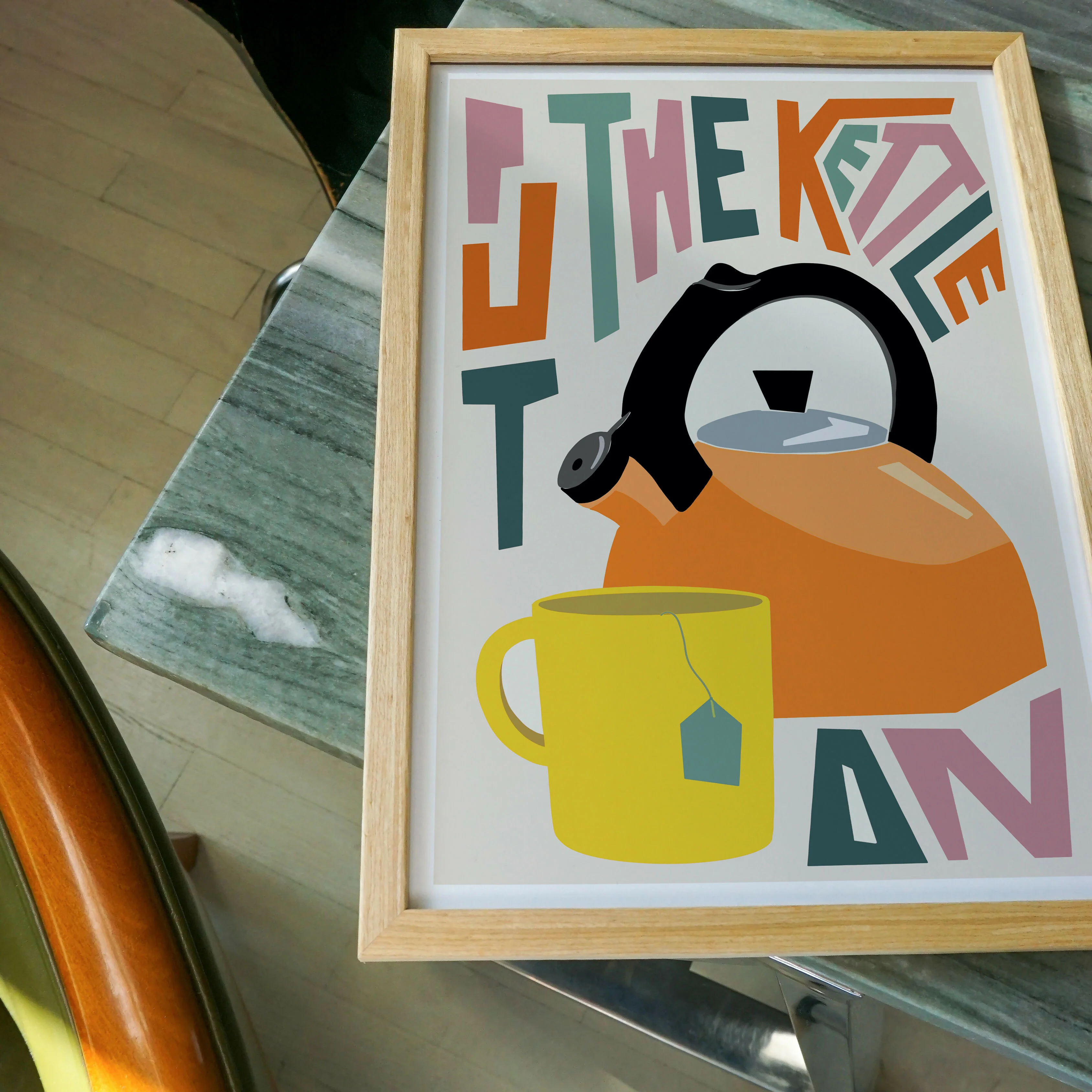 Put the Kettle On Art Print - Image 6