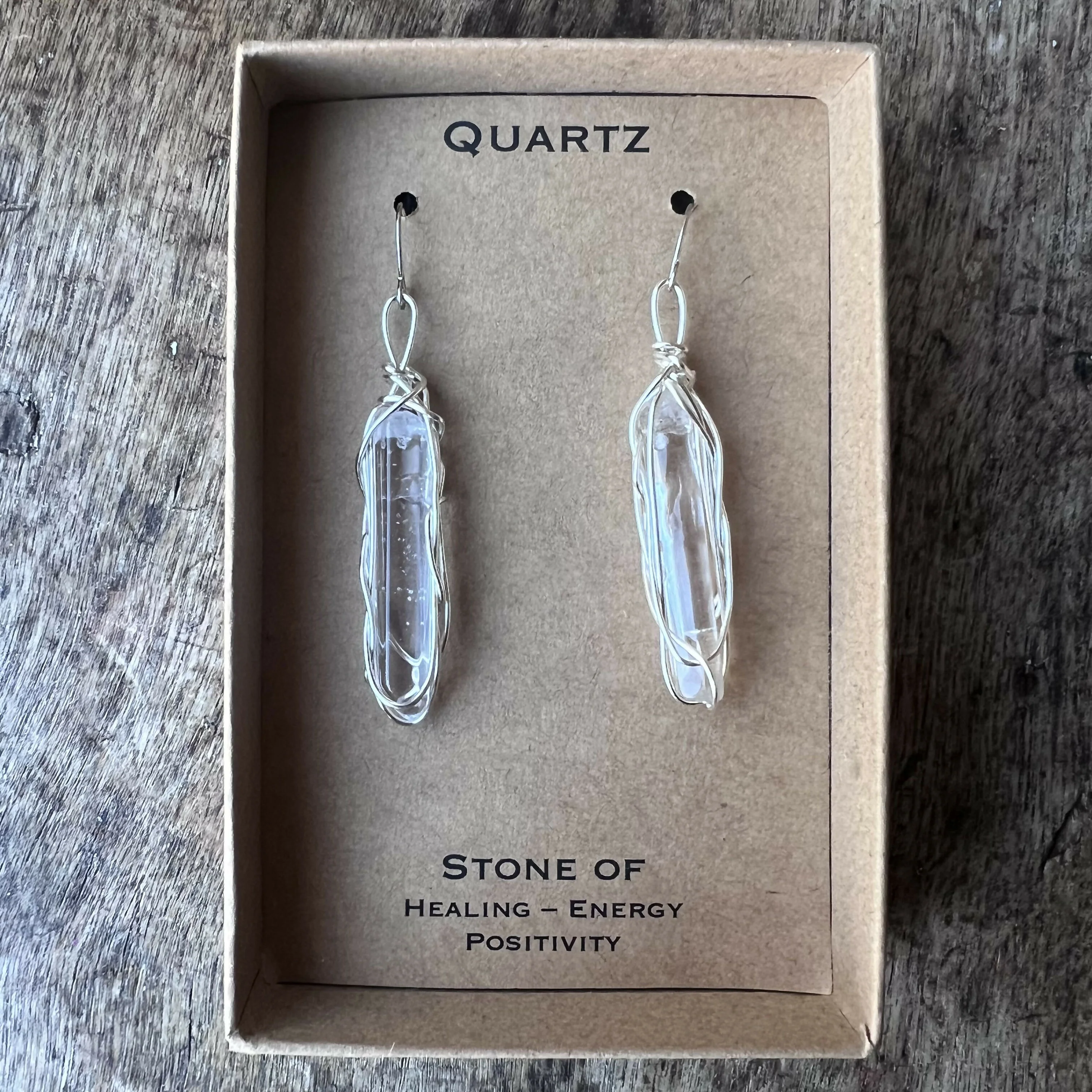 Quartz Earrings