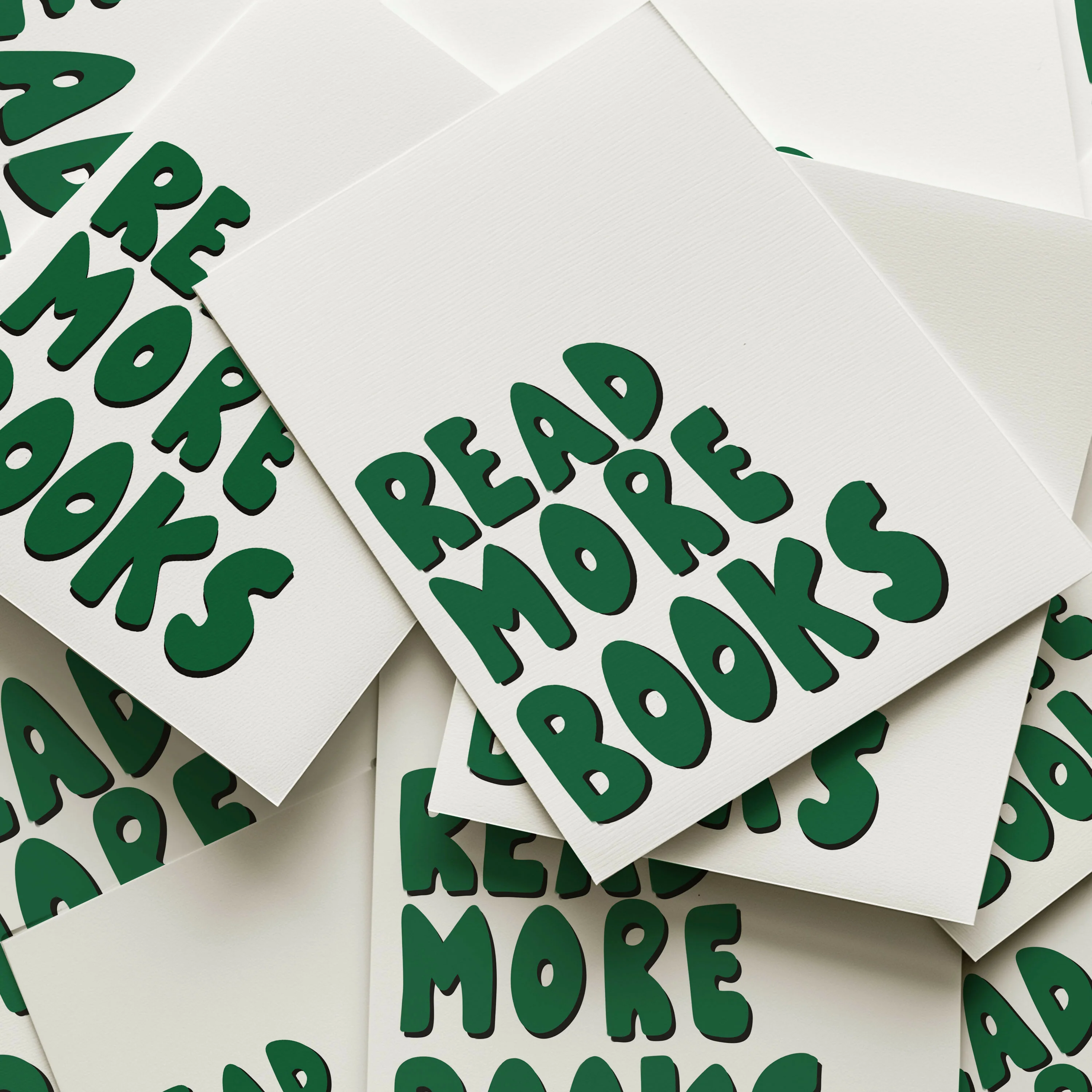 READ MORE BOOKS BOOKISH ART PRINT - Image 3