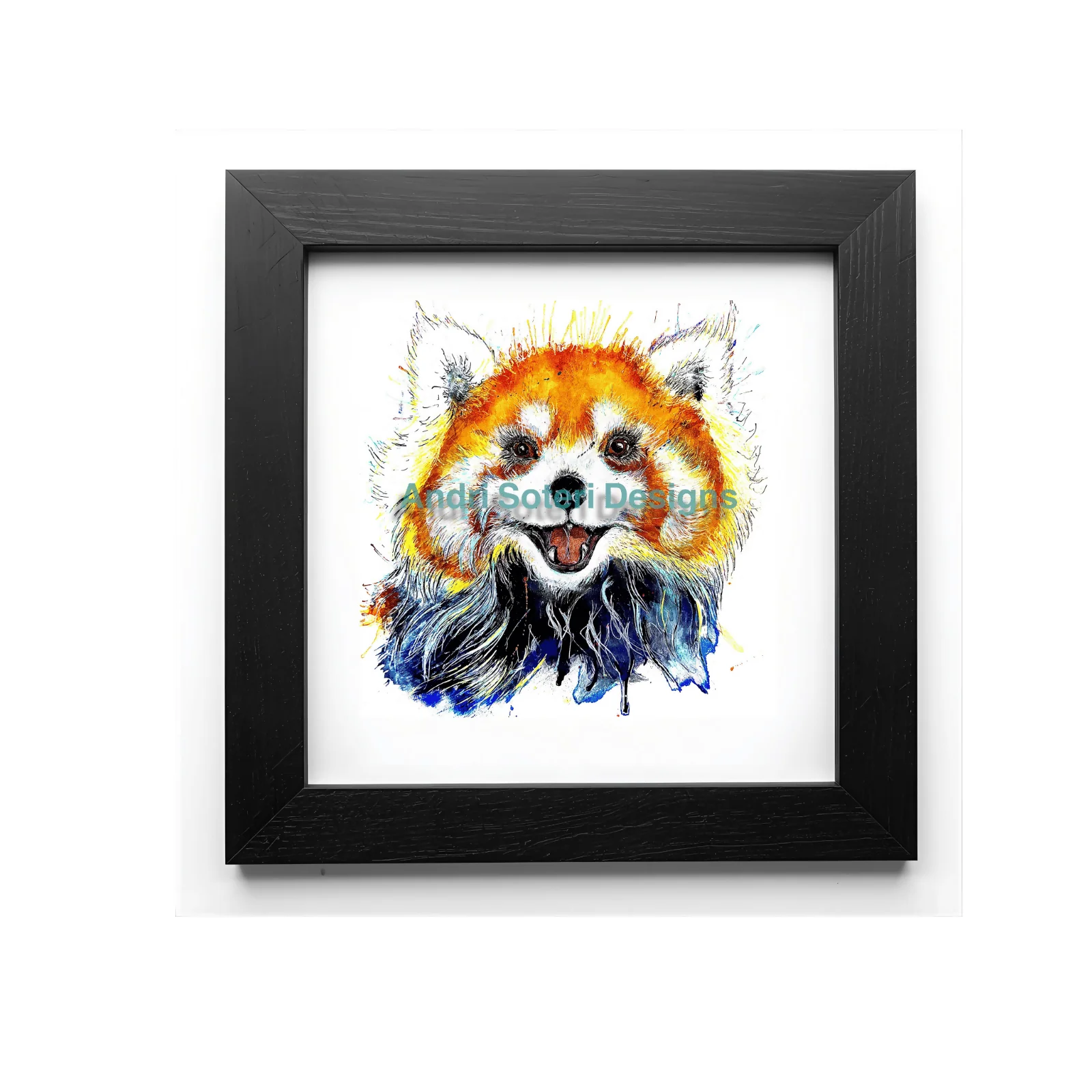 RED PANDA, PART OF THE 'LITTLE MINI TREASURE' ART COLLECTION - Image 3