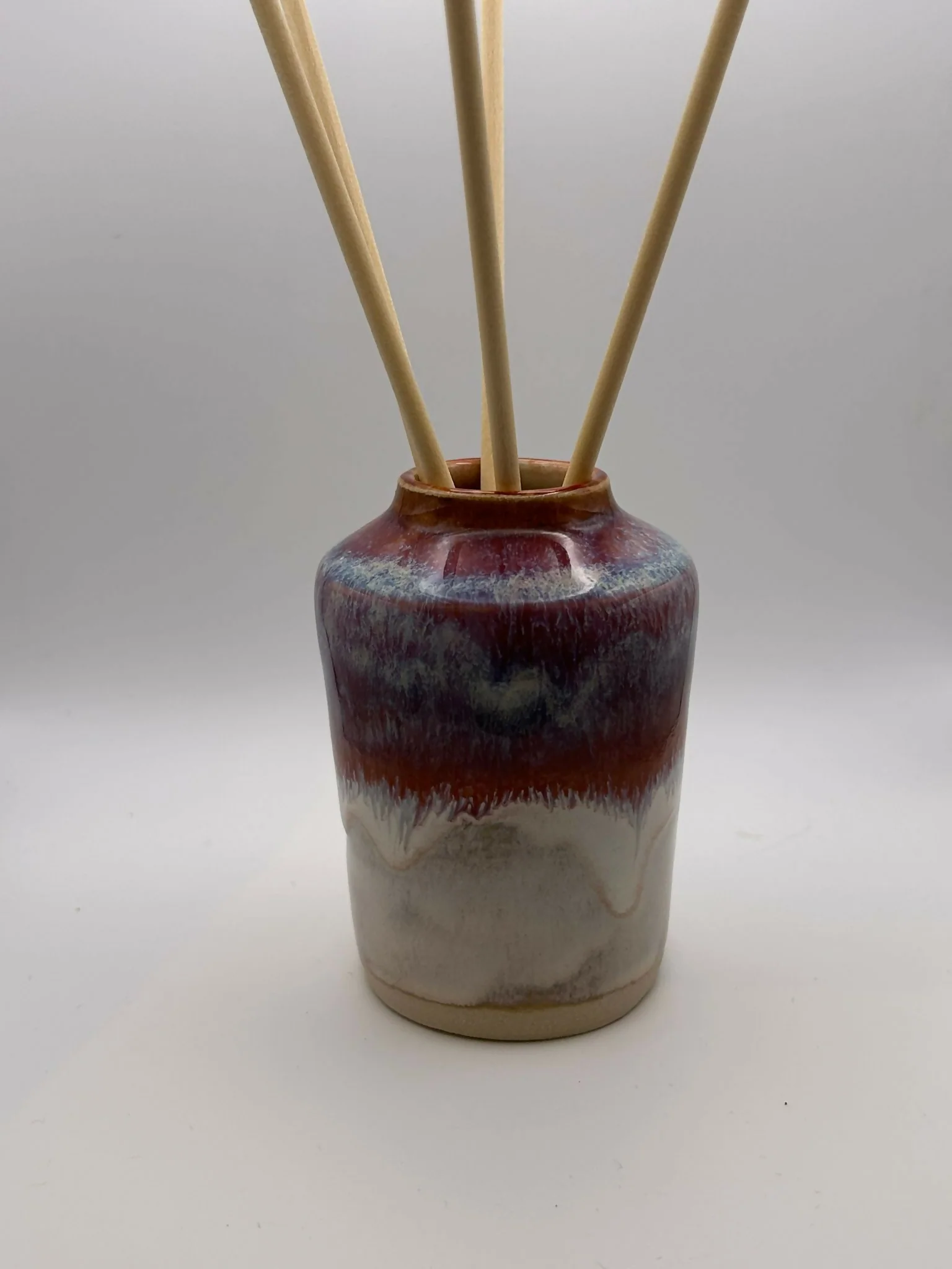 Pinky-Blue Reed Diffuser Bottles/Bud Vase - Image 2