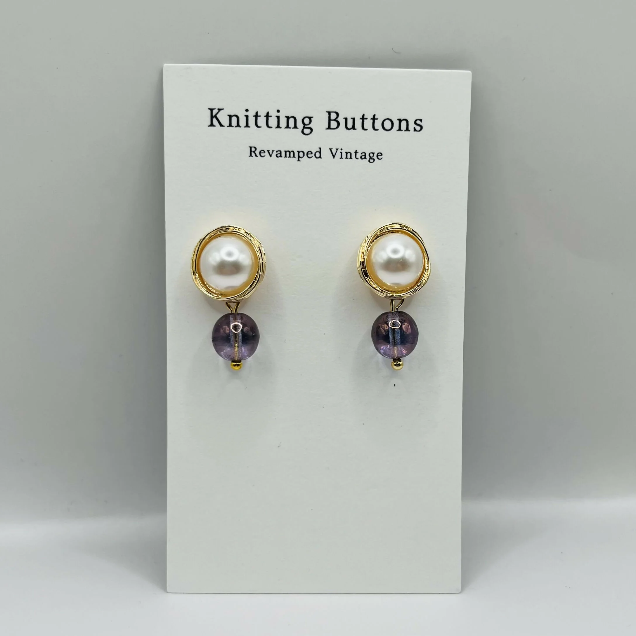 Revamped Vintage Earrings - Various E - Image 2