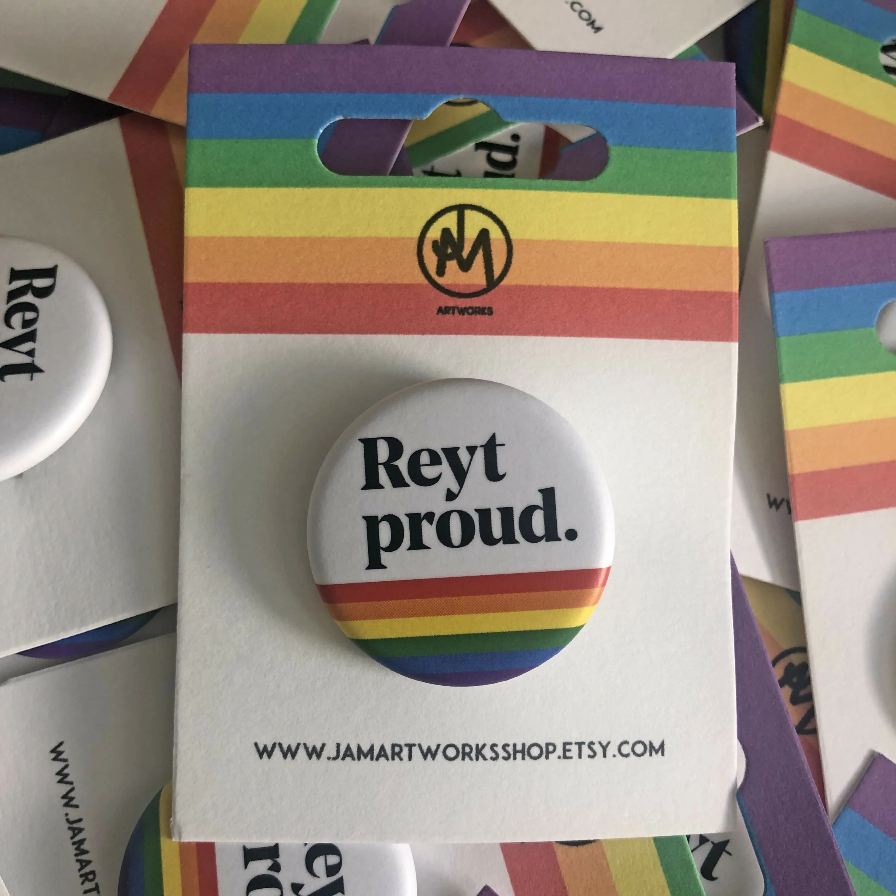 Reyt Proud Badge