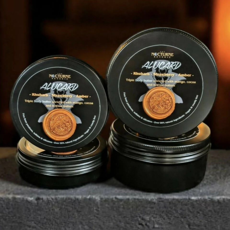 Rhubarb, Strawberry & Amber - Triple Body Butter - Image 2
