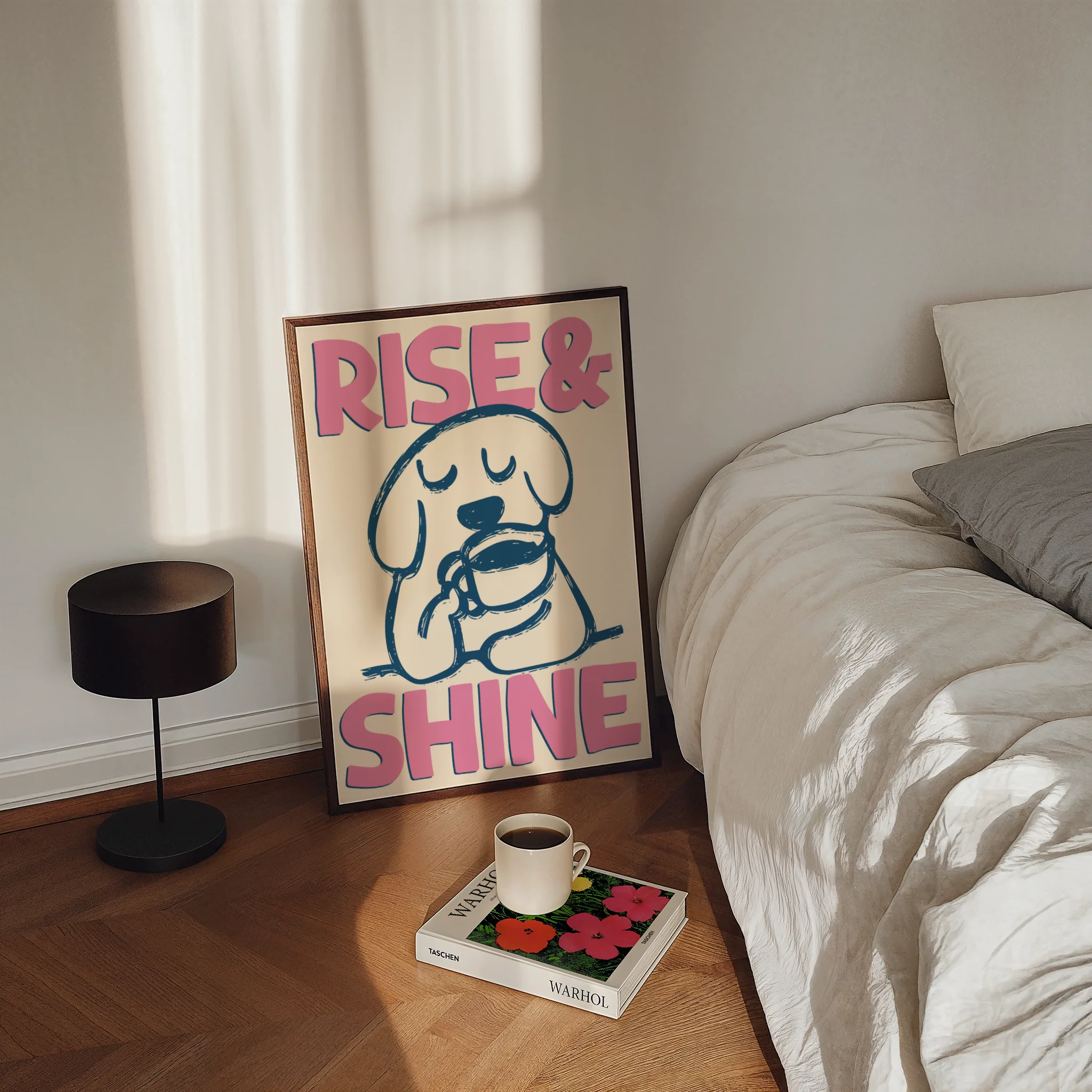 RISE & SHINE WALL ART PRINT - Image 3