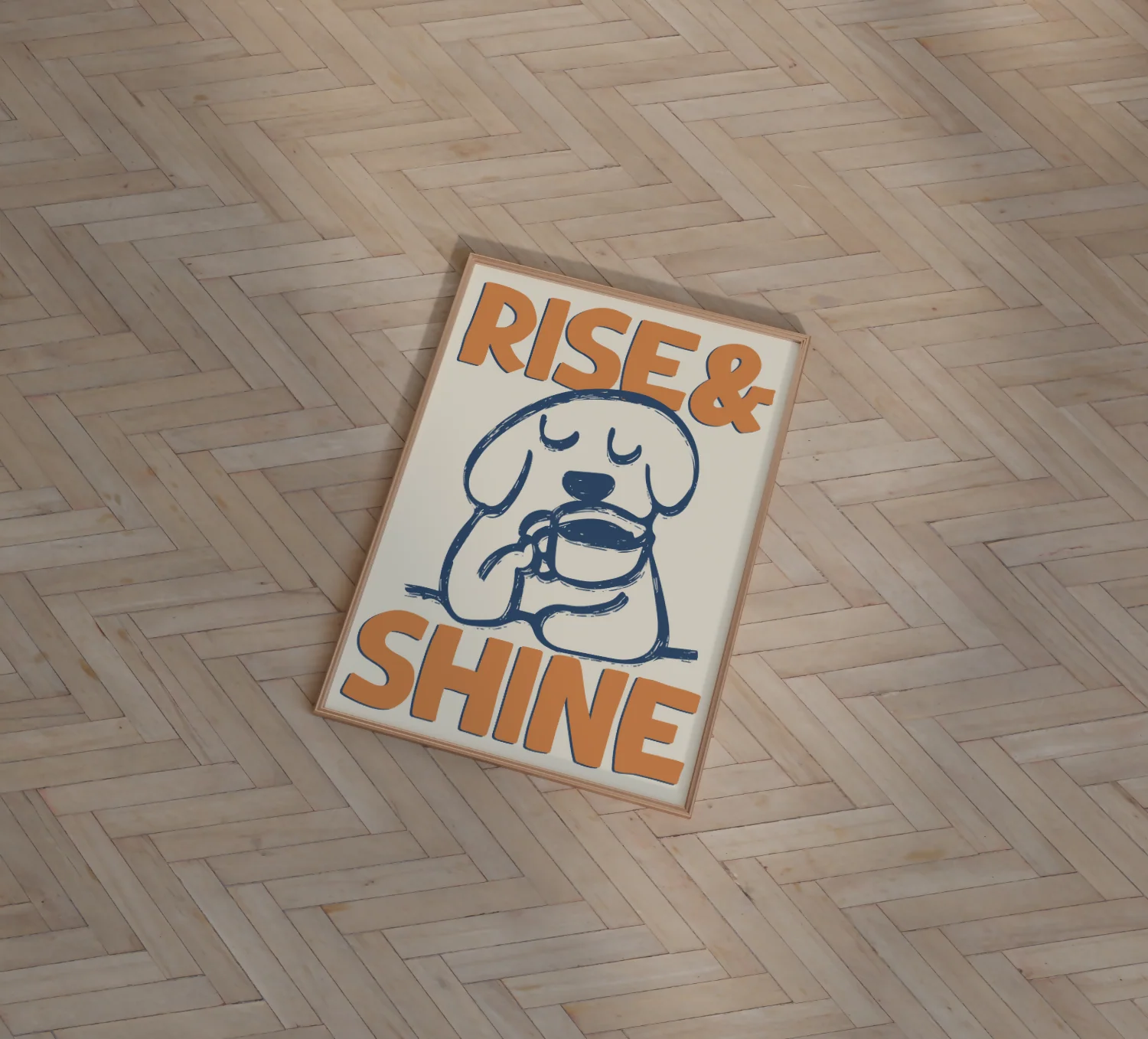 RISE & SHINE WALL ART PRINT - Image 4
