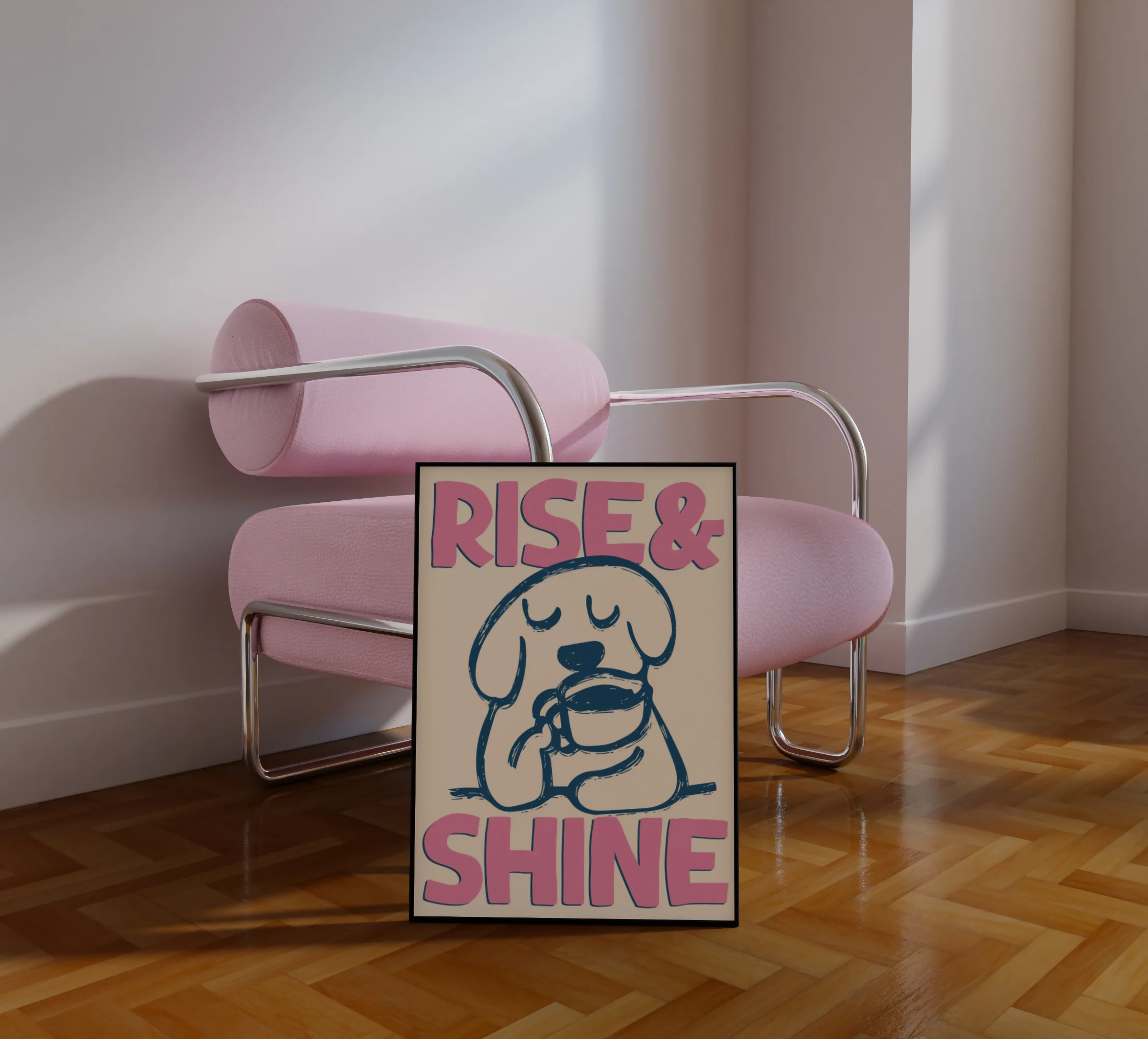 RISE & SHINE WALL ART PRINT - Image 5