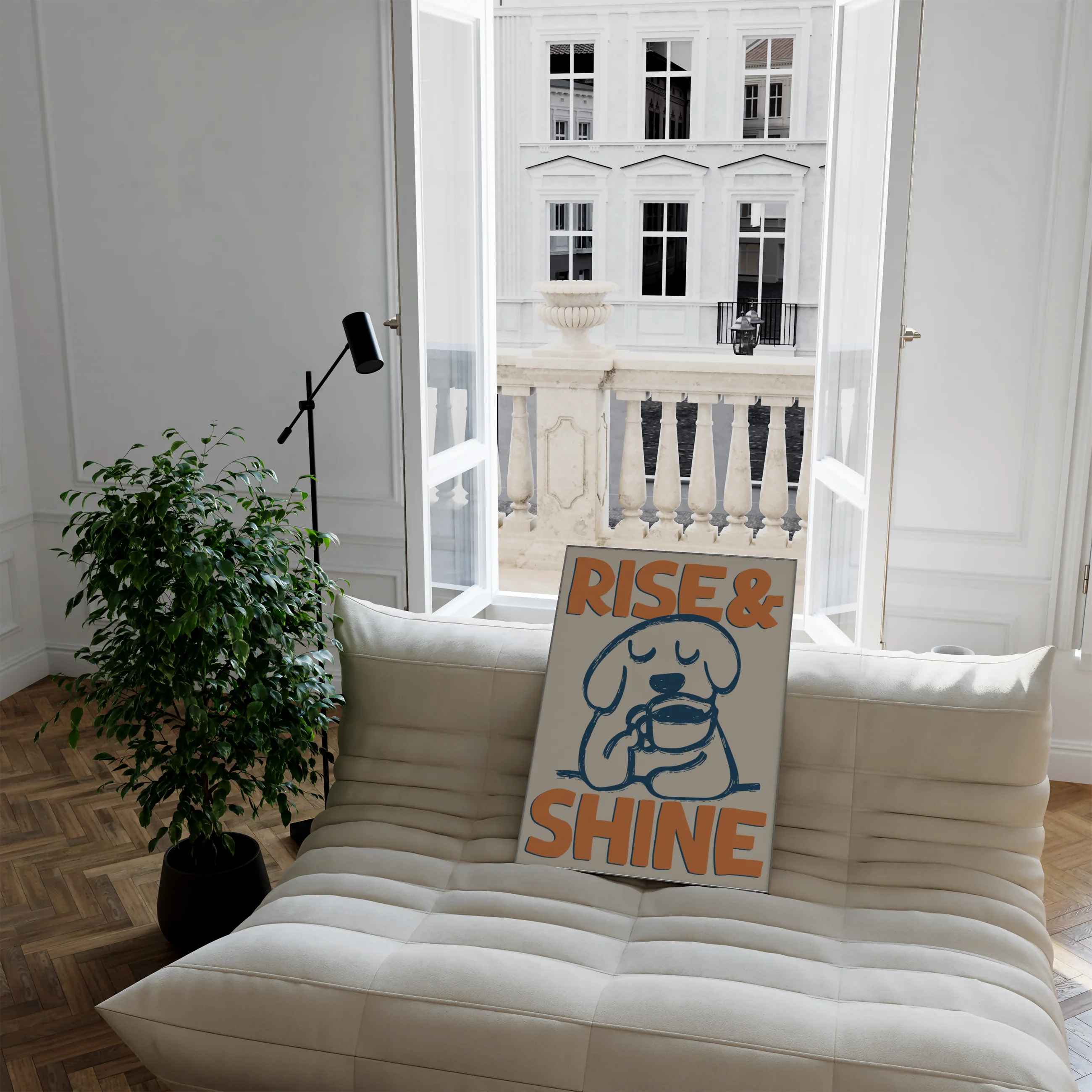 RISE & SHINE WALL ART PRINT - Image 6