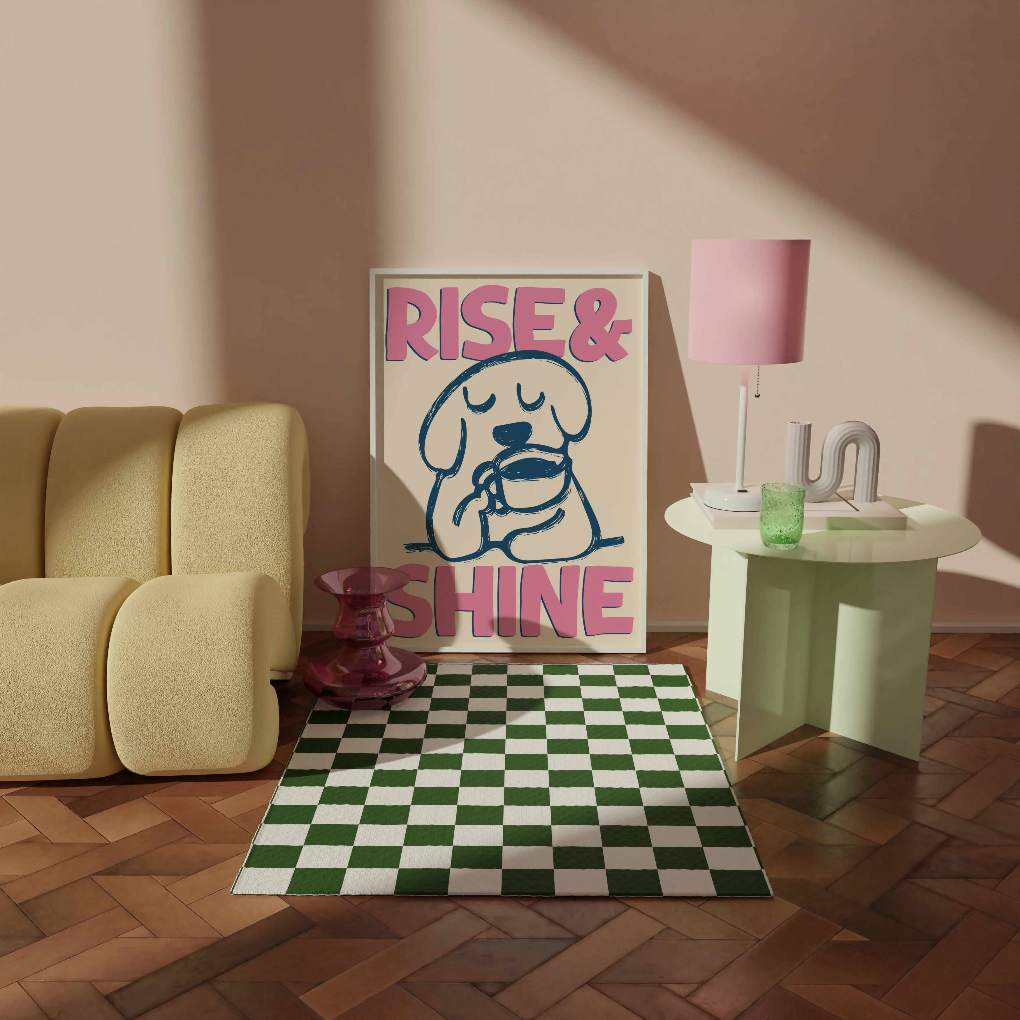RISE & SHINE WALL ART PRINT - Image 7