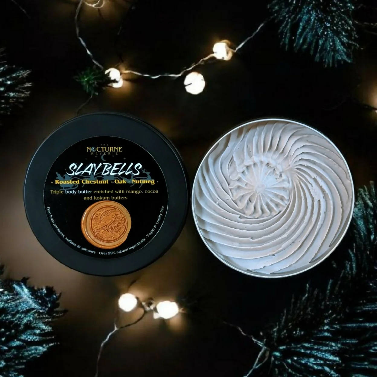 Roasted Chestnut, Brown Sugar, Oak & Nutmeg - Triple Body Butter