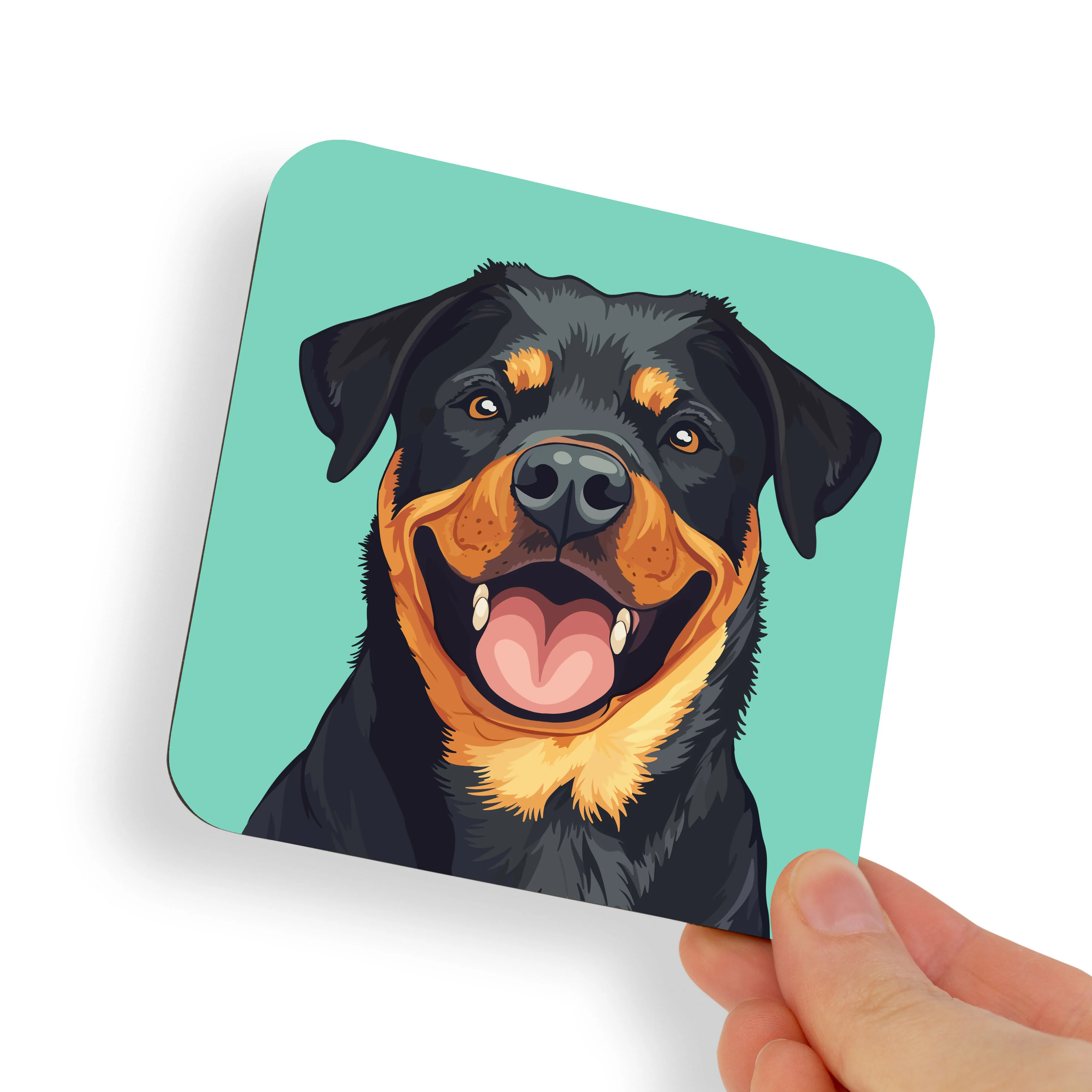 Rottweiler Dog Coaster