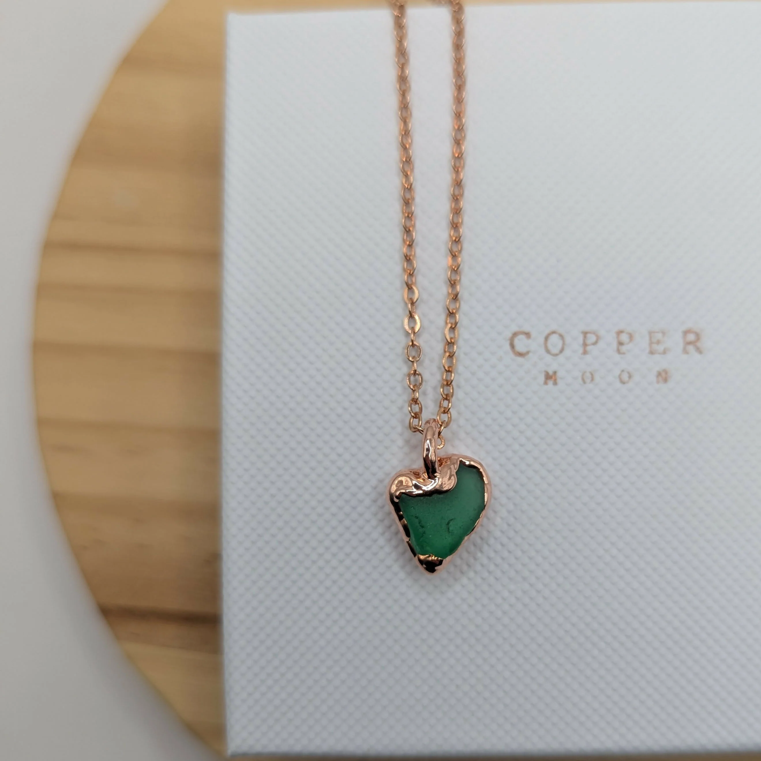 Seaglass Heart Necklace - Image 2