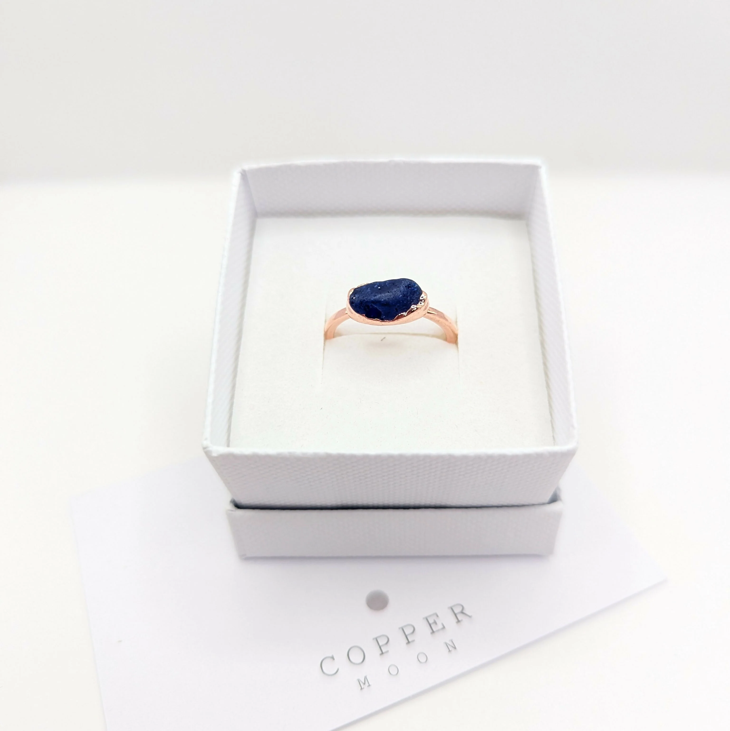 SEAGLASS RING- SIZE M 1/2