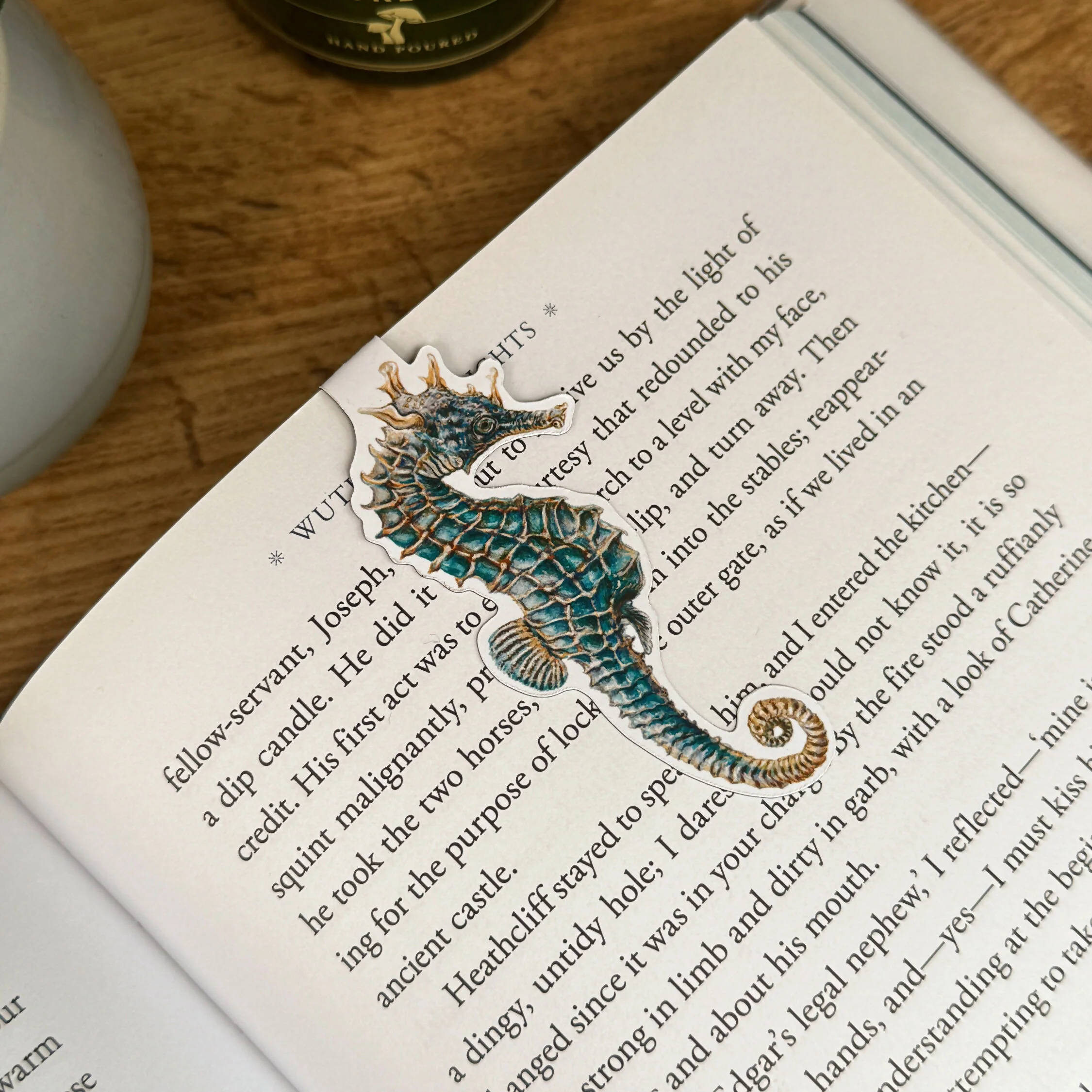 Seahorse - Matt Magnetic Bookmark - Image 4