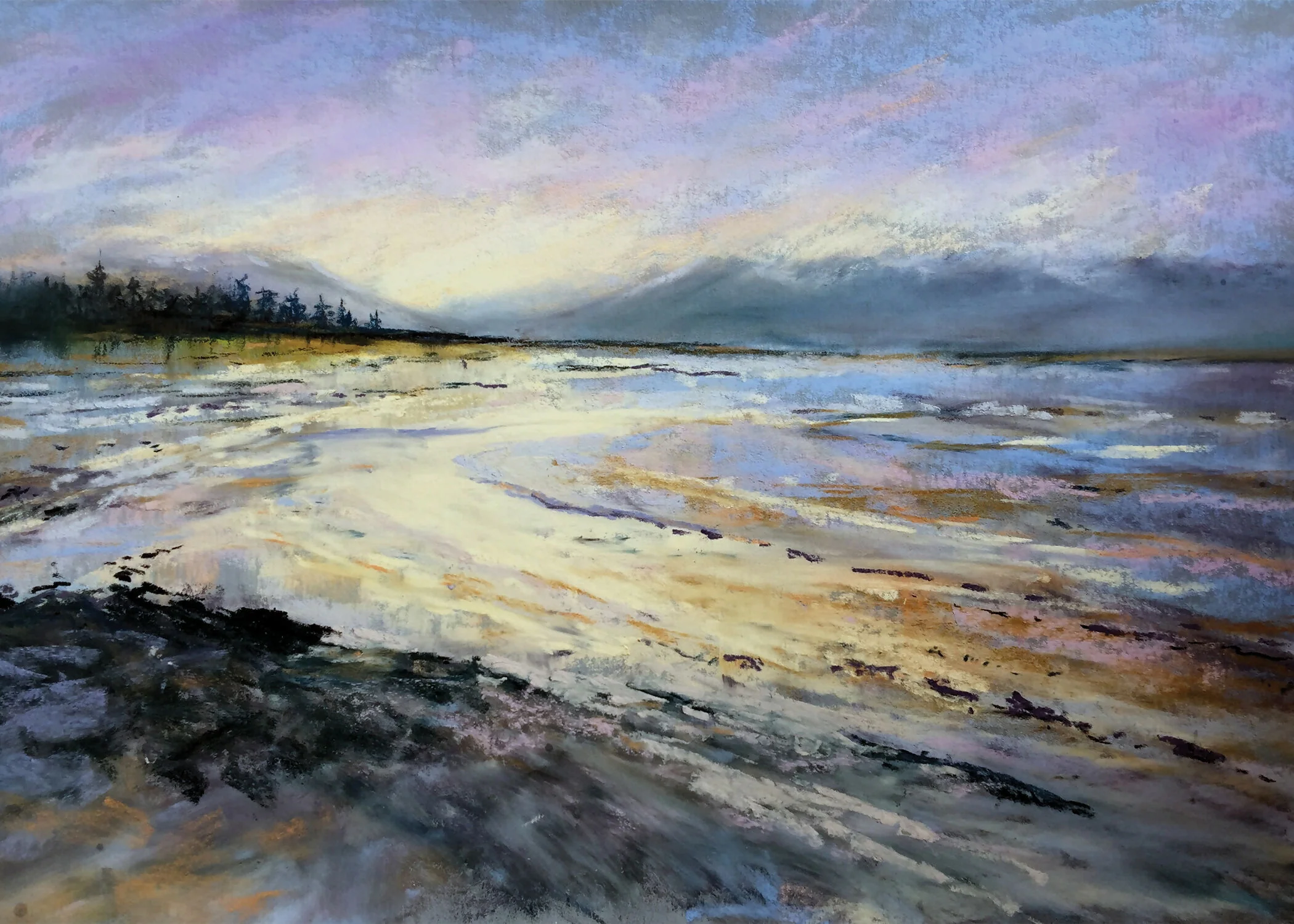 SEASCAPE FRAMED PRINT 7x5in - Image 3