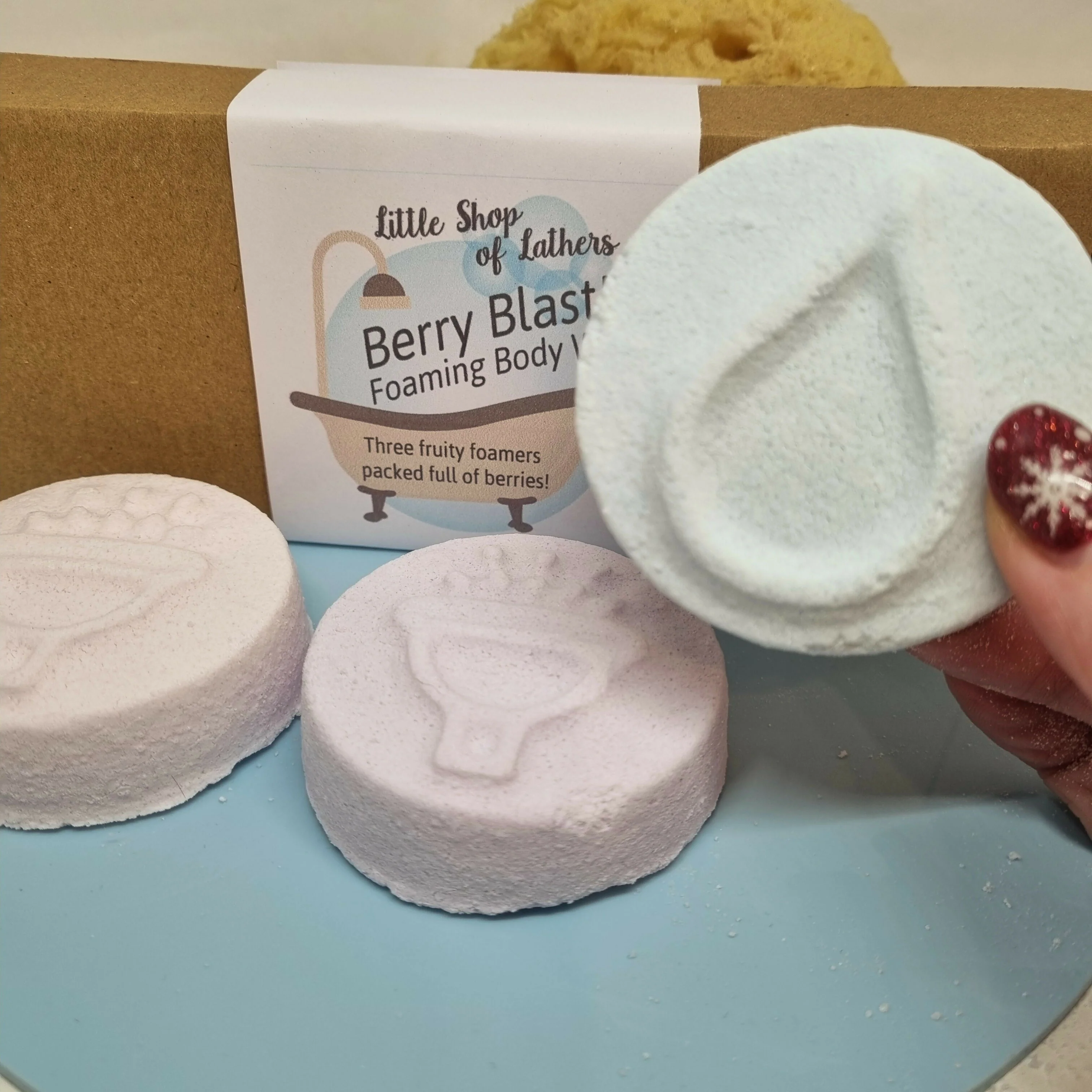 Shower Foamer Selection Box - Foaming Body Wash - Berry Blast