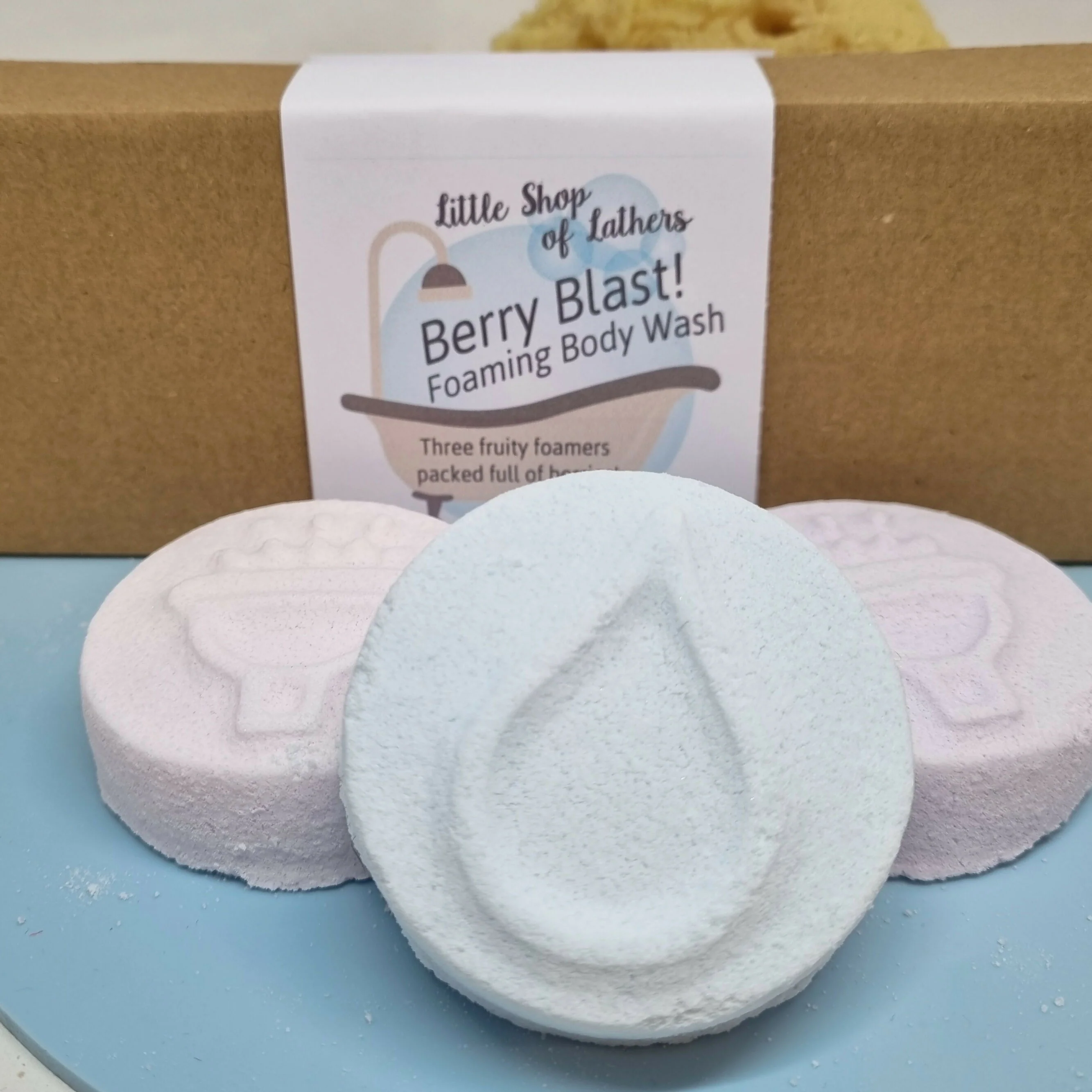 Shower Foamer Selection Box - Foaming Body Wash - Berry Blast - Image 2