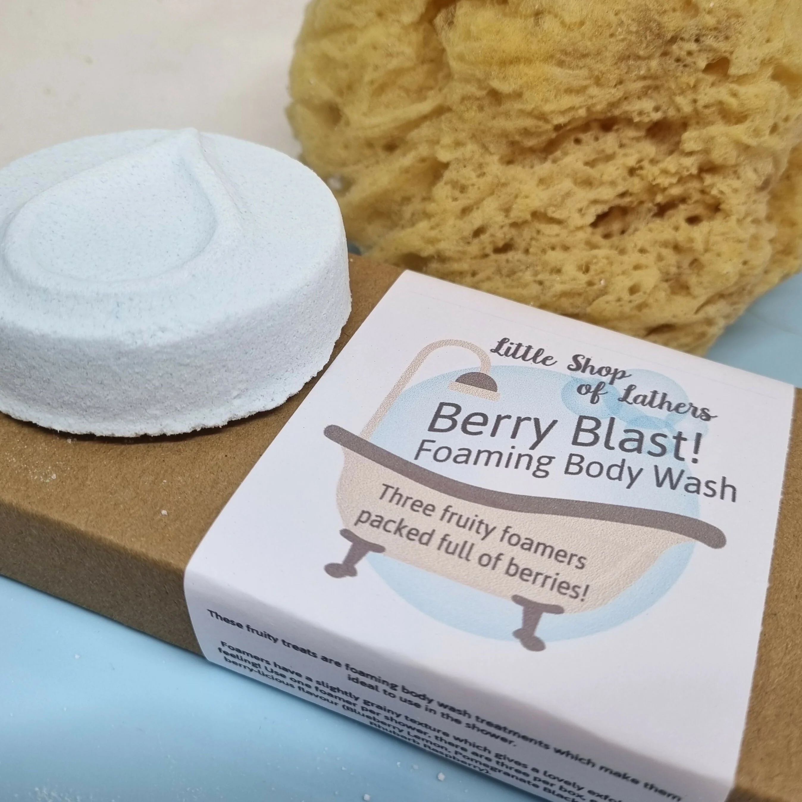 Shower Foamer Selection Box - Foaming Body Wash - Berry Blast - Image 3
