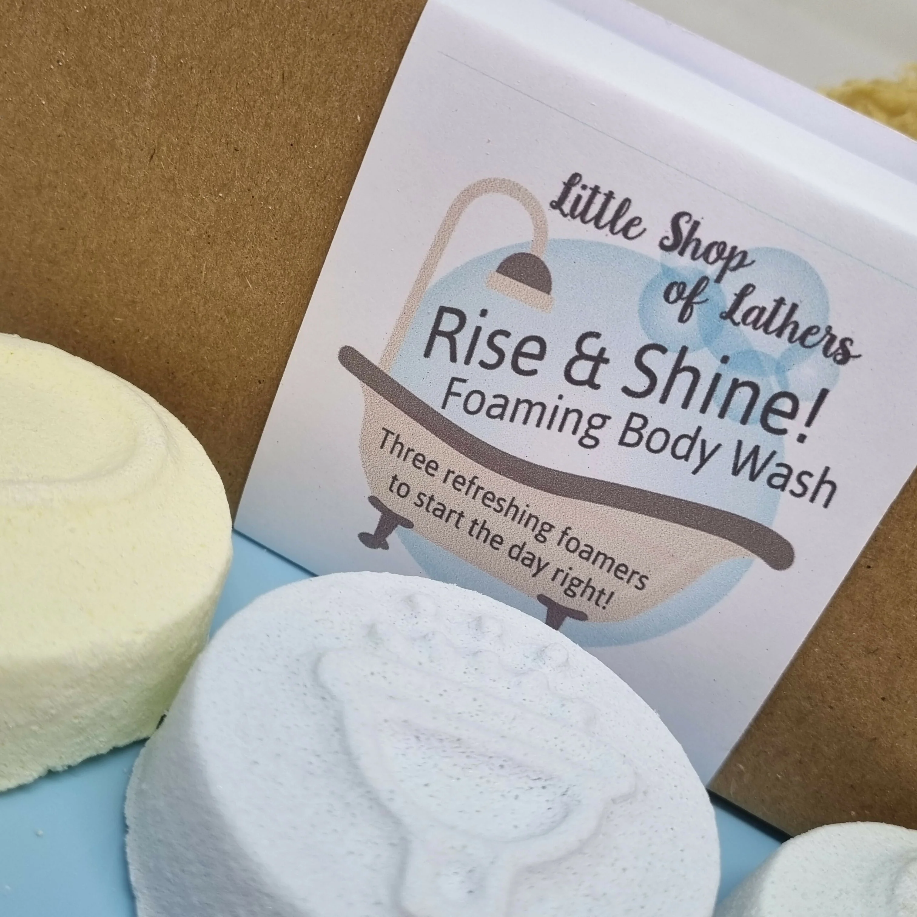 Shower Foamer Selection Box - Foaming Body Wash - Rise and Shine - Image 2