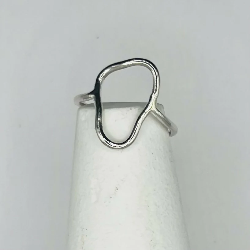 Silver Ring - Abstract A