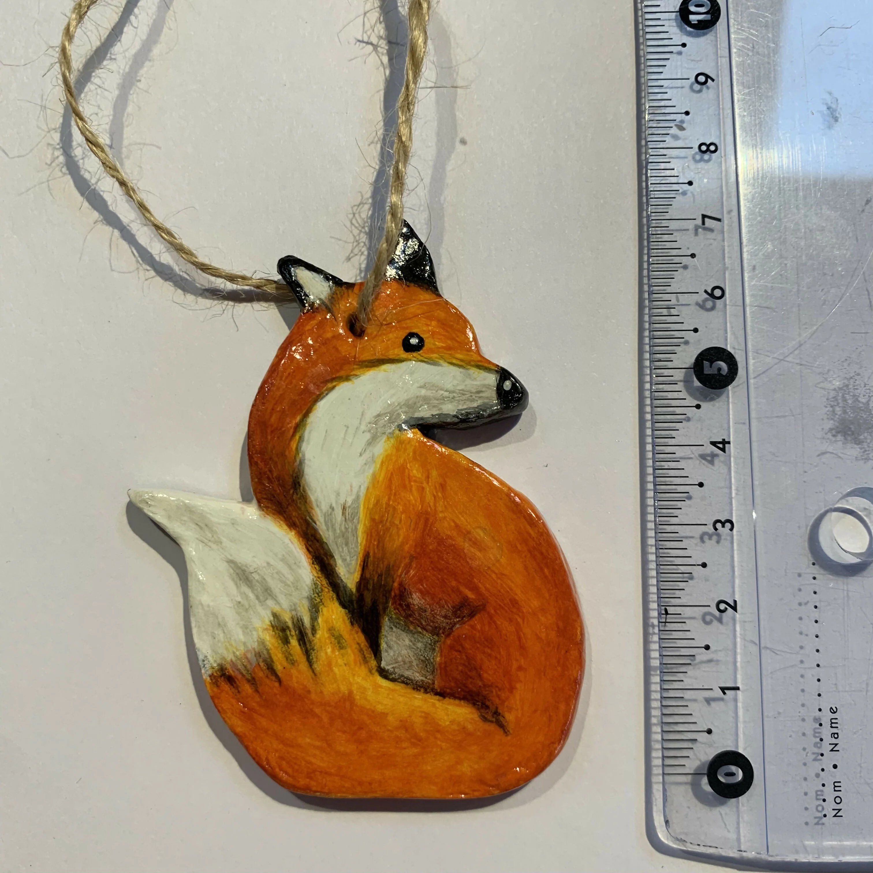 Sitting Fox Decoration - Image 2