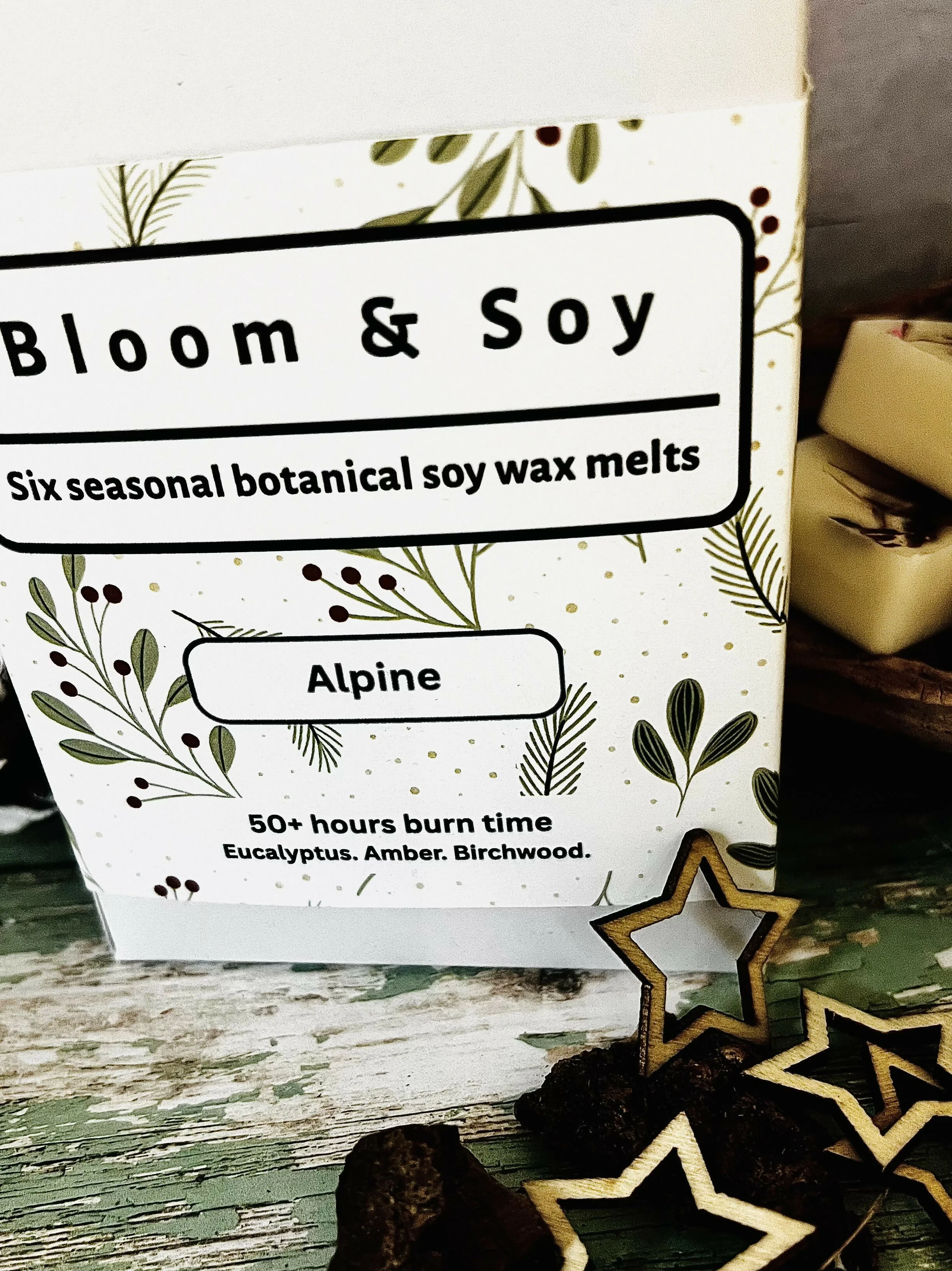 SIX BOTANICAL SOY WAX MELTS IN GIFT BOX - Image 10