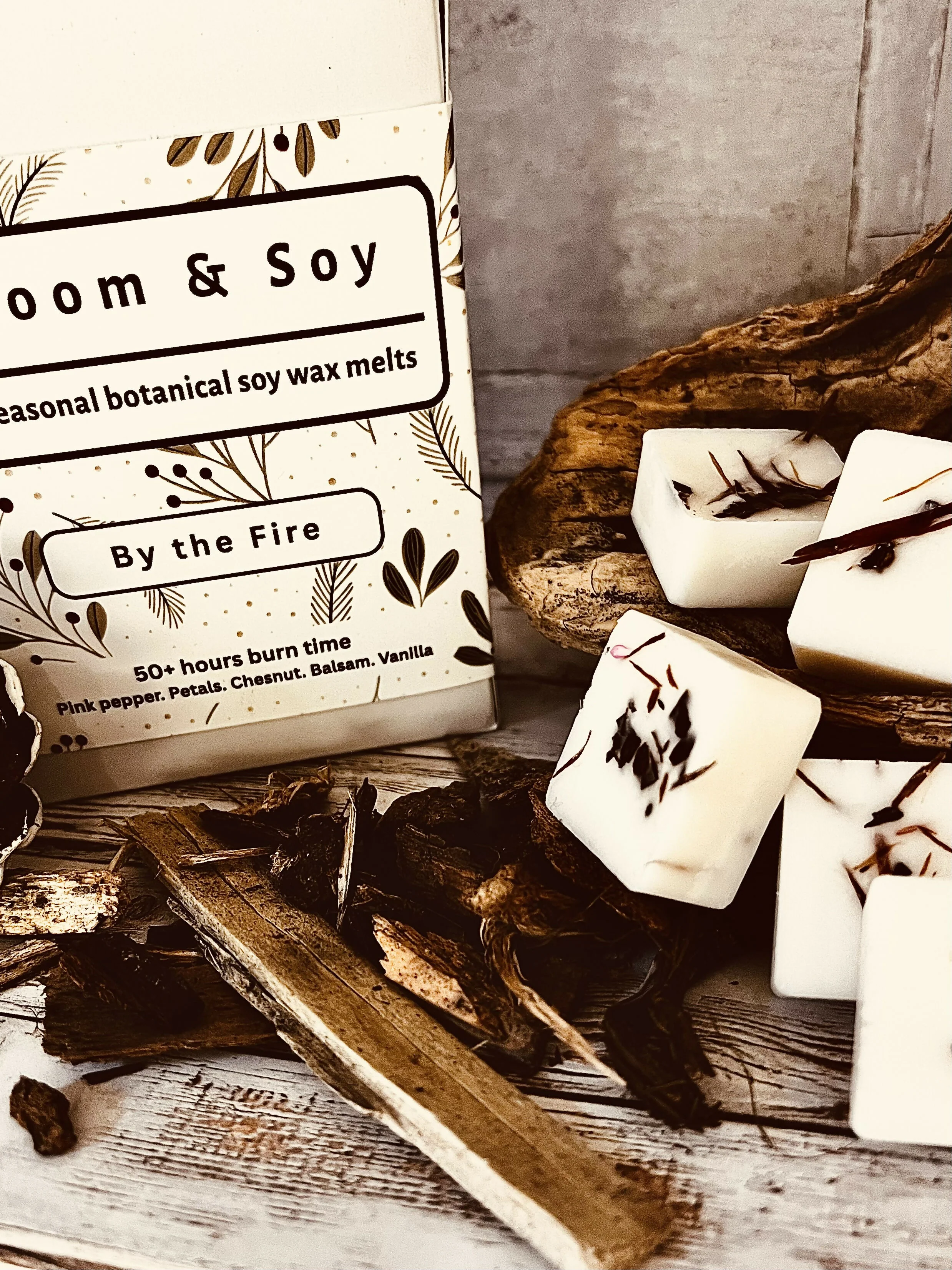 SIX BOTANICAL SOY WAX MELTS IN GIFT BOX - Image 14
