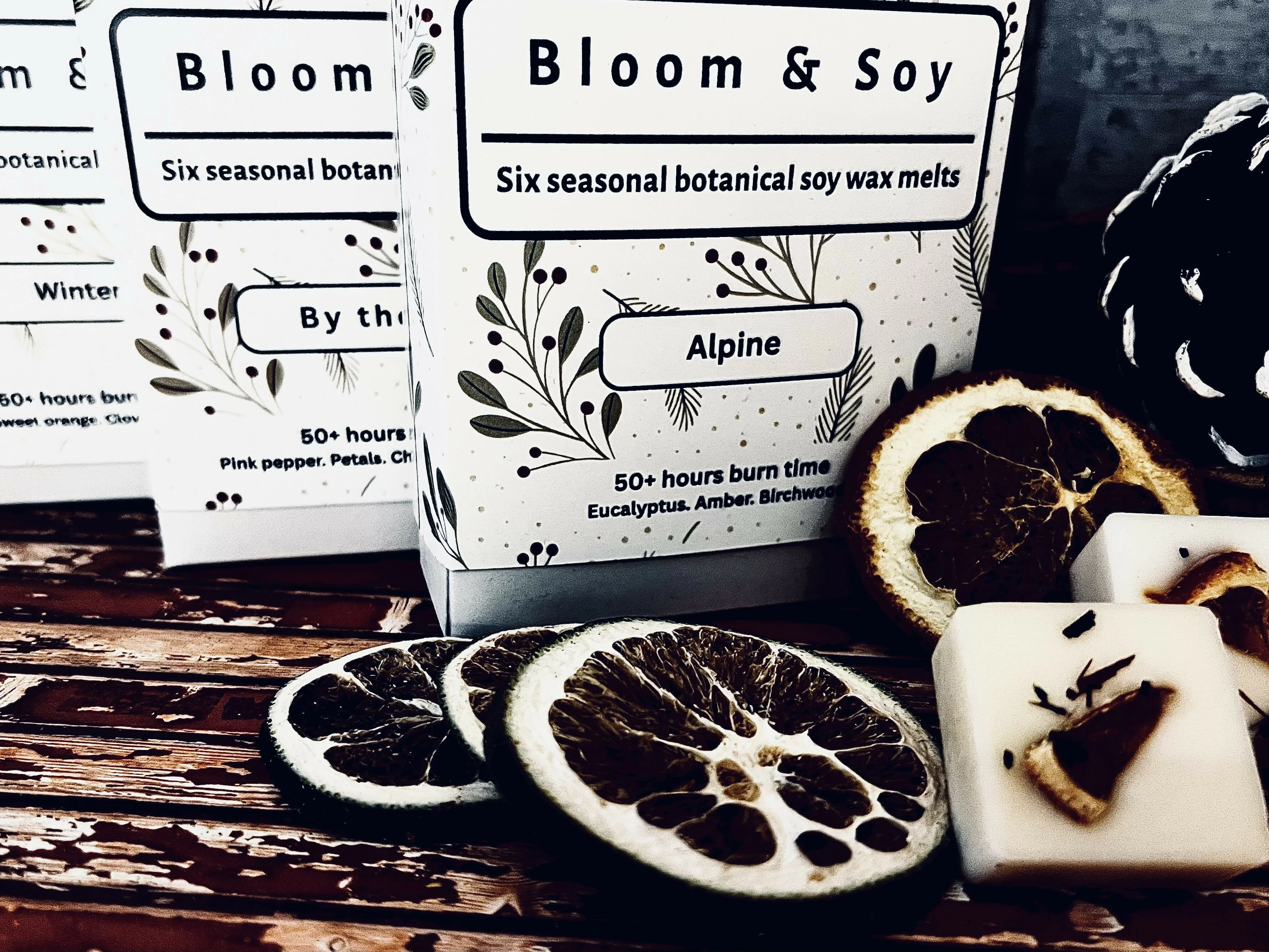 SIX BOTANICAL SOY WAX MELTS IN GIFT BOX - Image 16