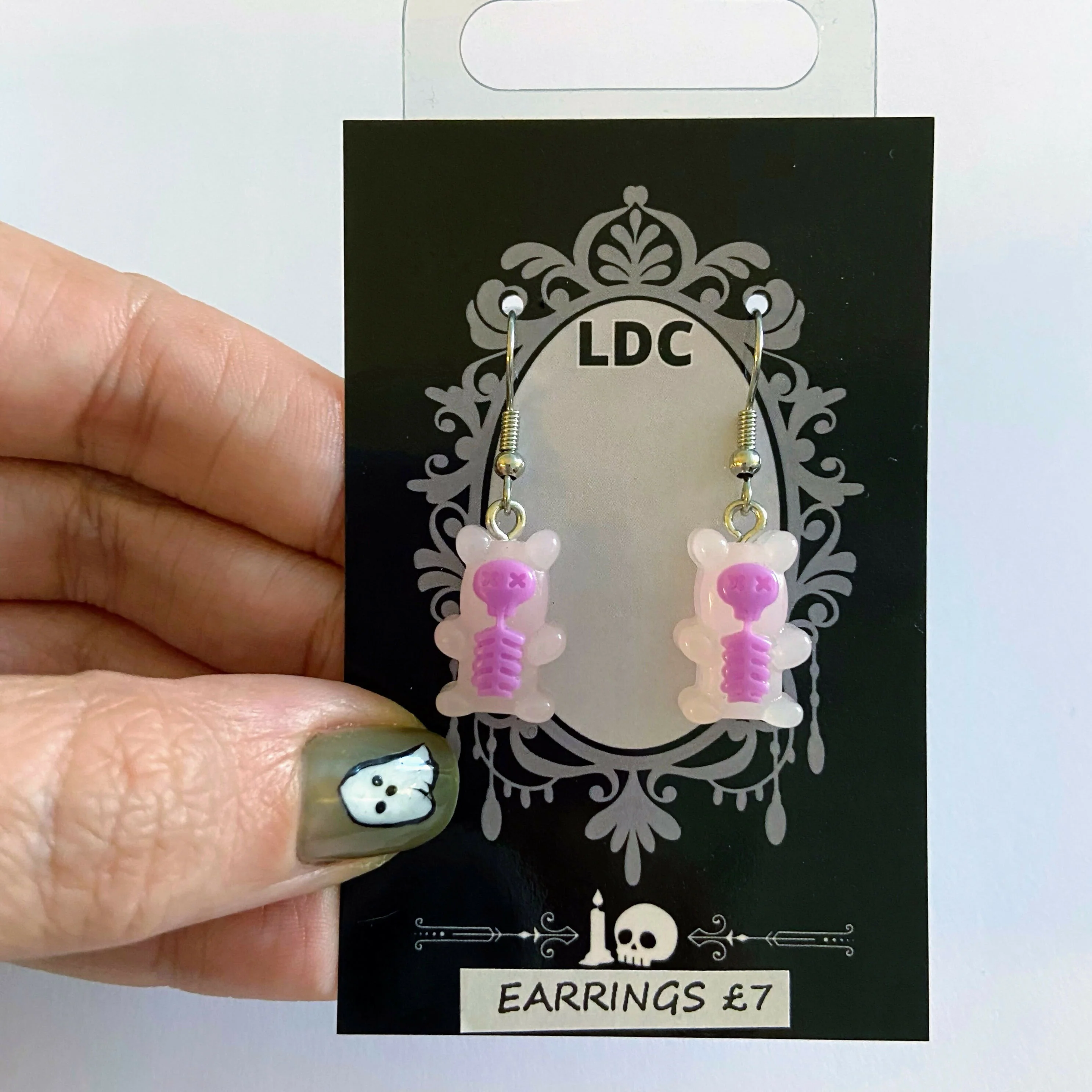 Skelebear Earrings - Image 2