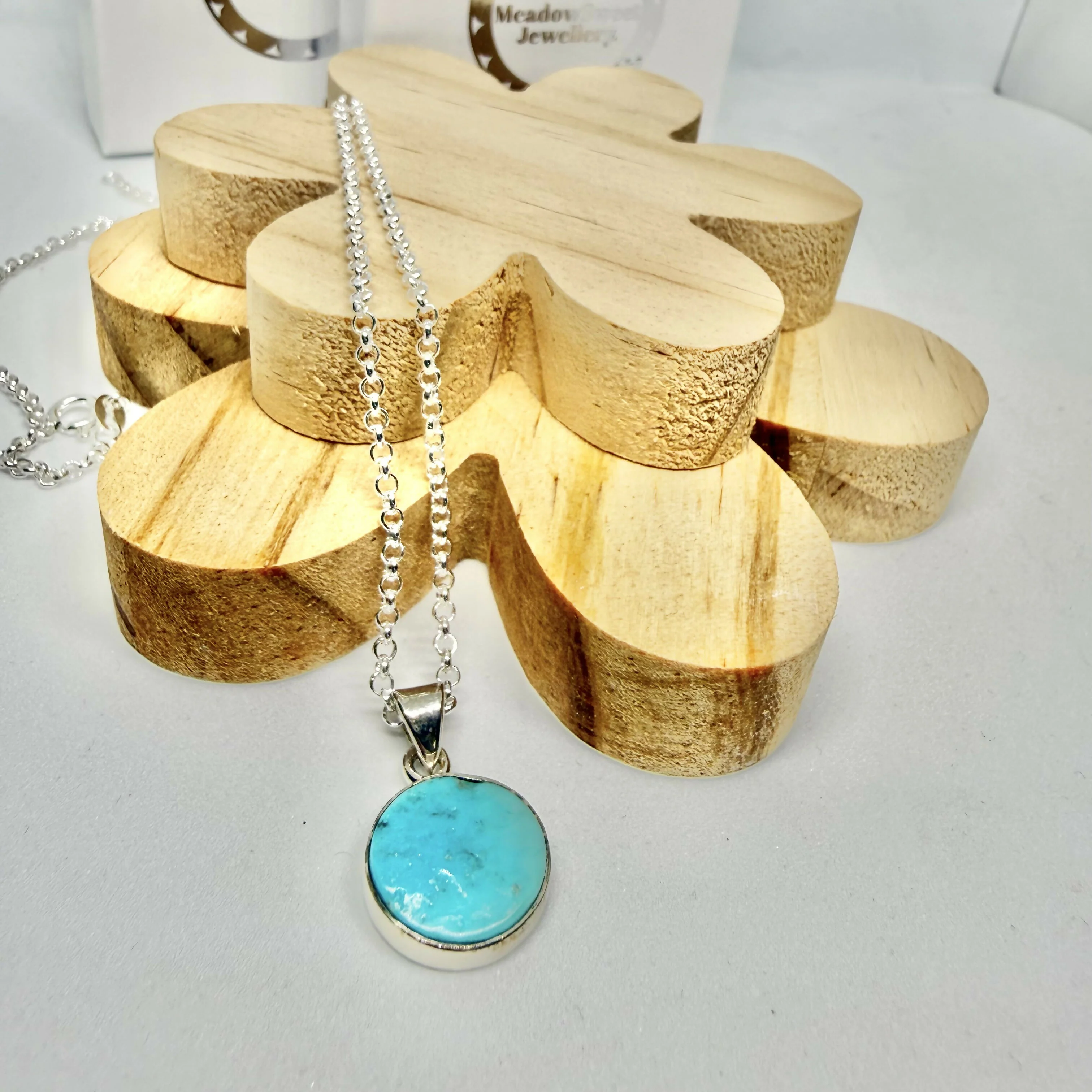 SLEEPING BEAUTY TURQUOISE NECKLACE - Image 3