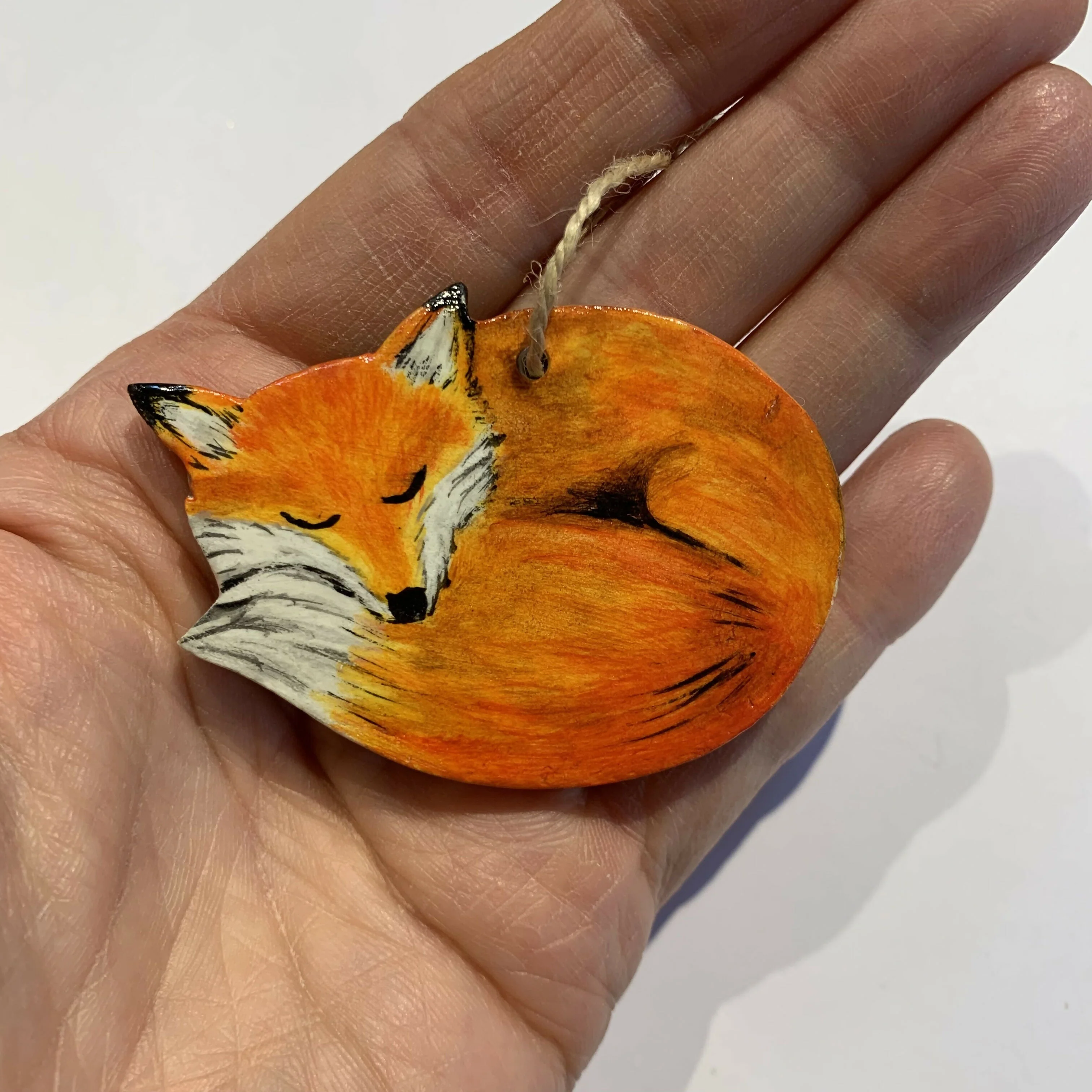Sleeping Fox Decoration - Image 3