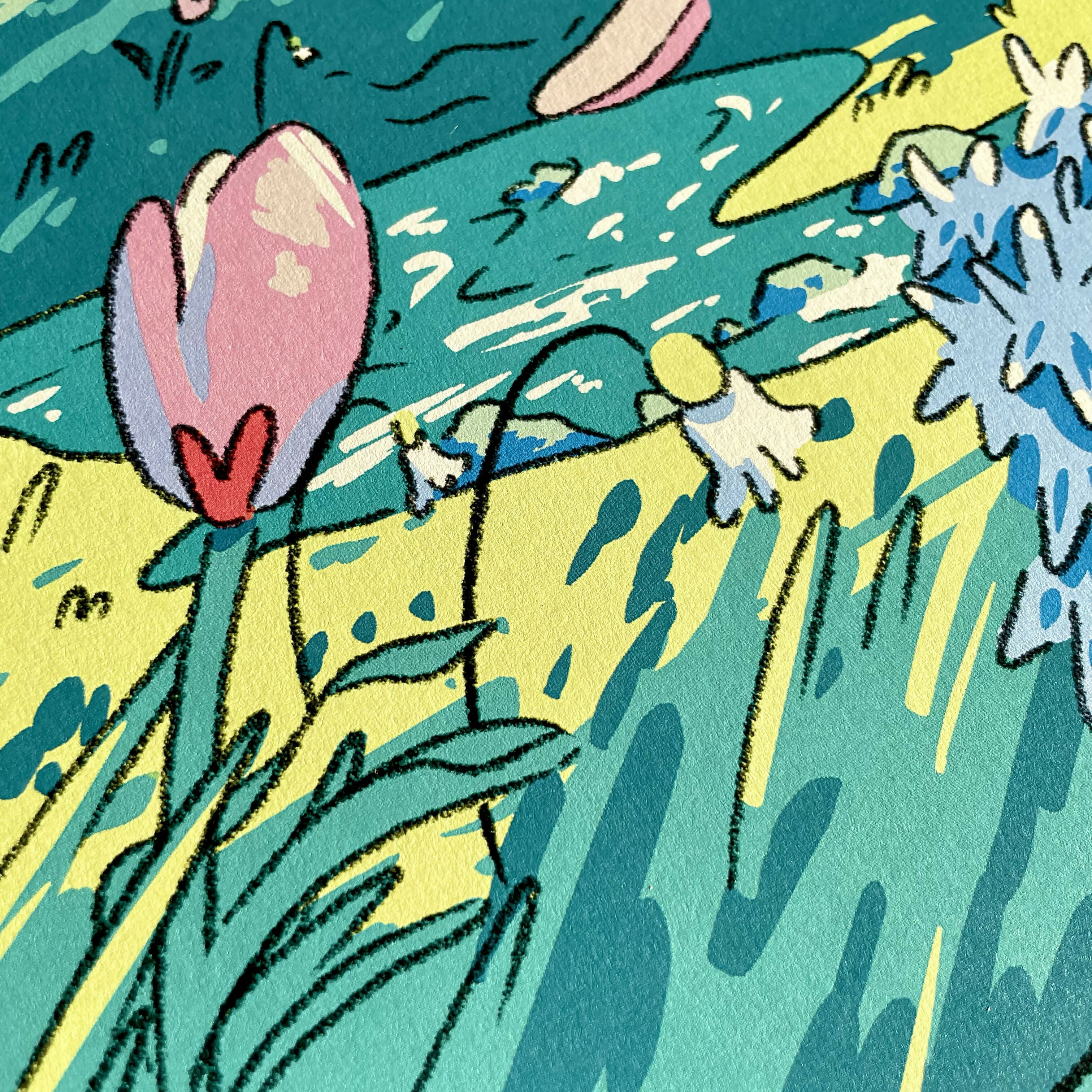 Slice of Spring A3 Print - Image 3