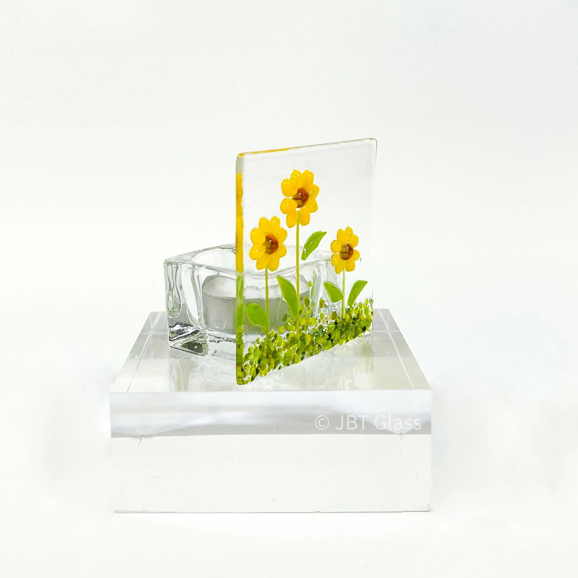 Small 3 Sunflower Tea Light - Image 3