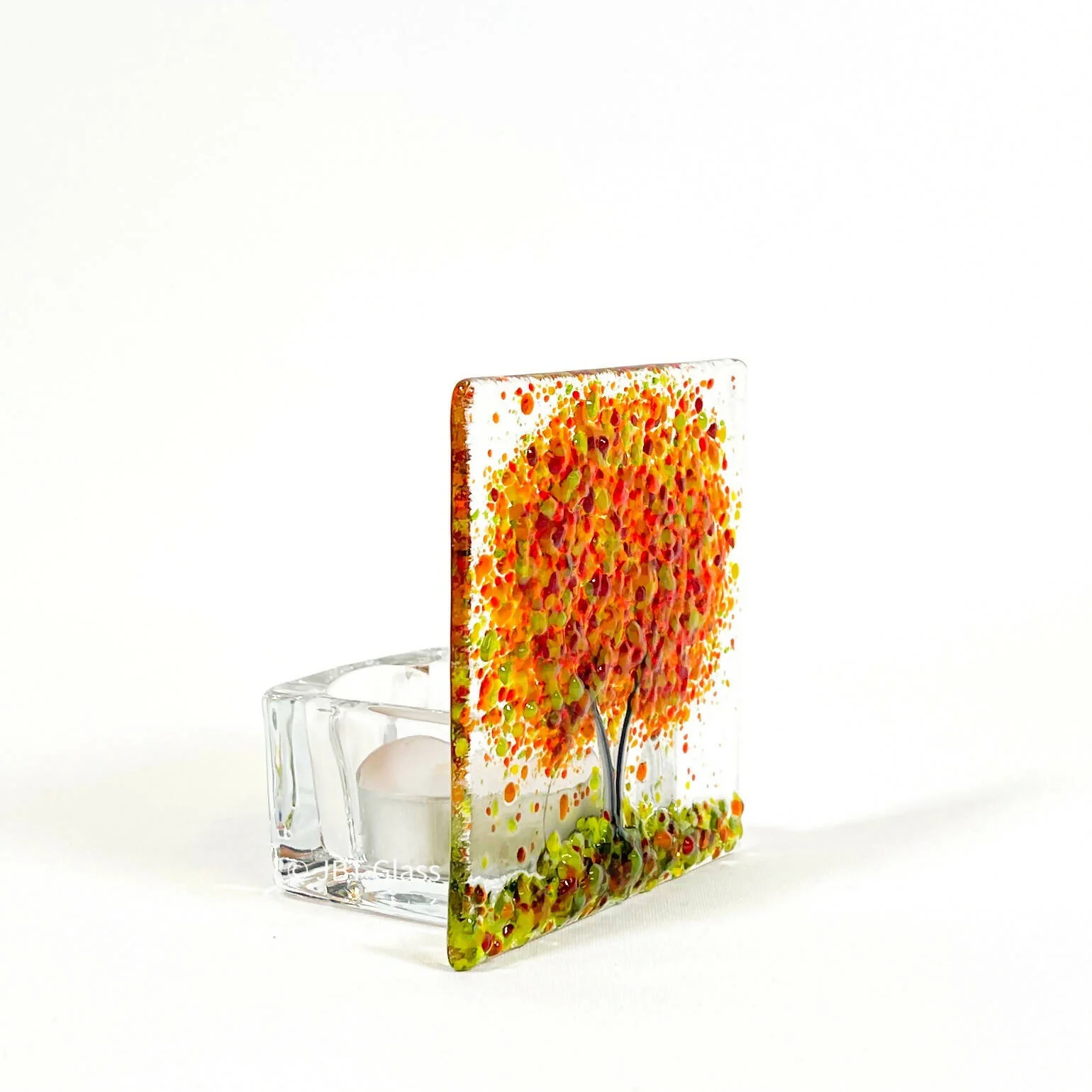Small Autumn Tree Tea Light