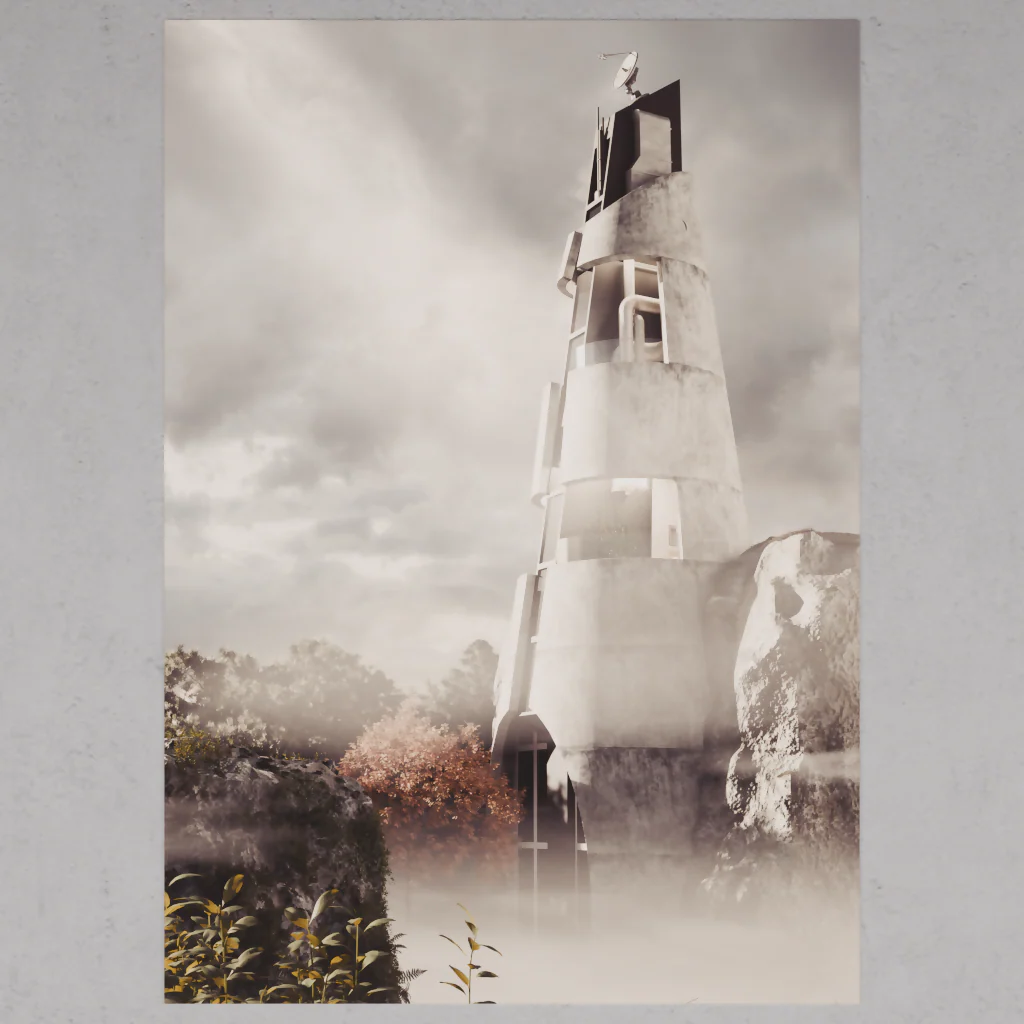 Solitude Tower Print