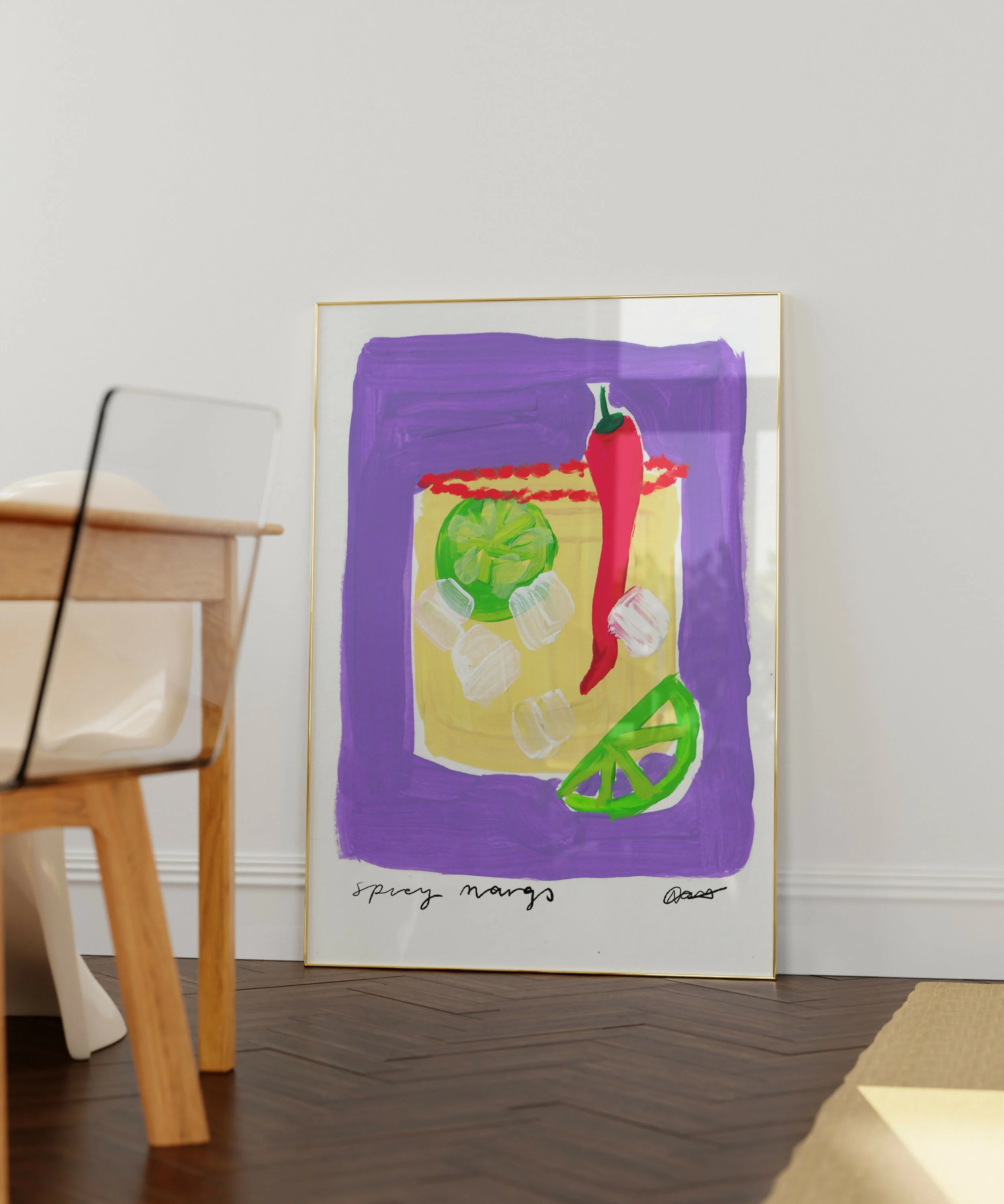 Spicy Margs Art Print - Image 3
