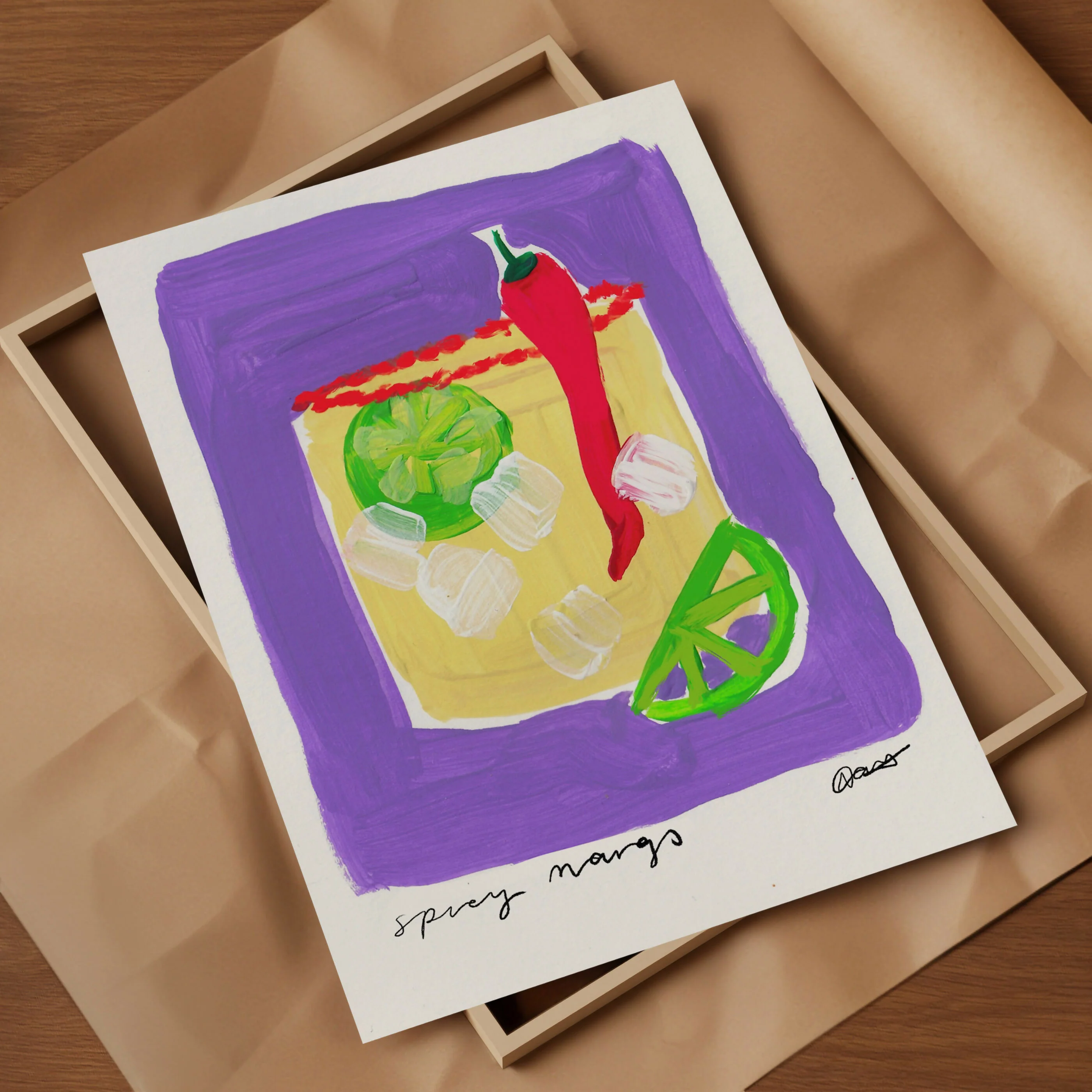Spicy Margs Art Print - Image 6
