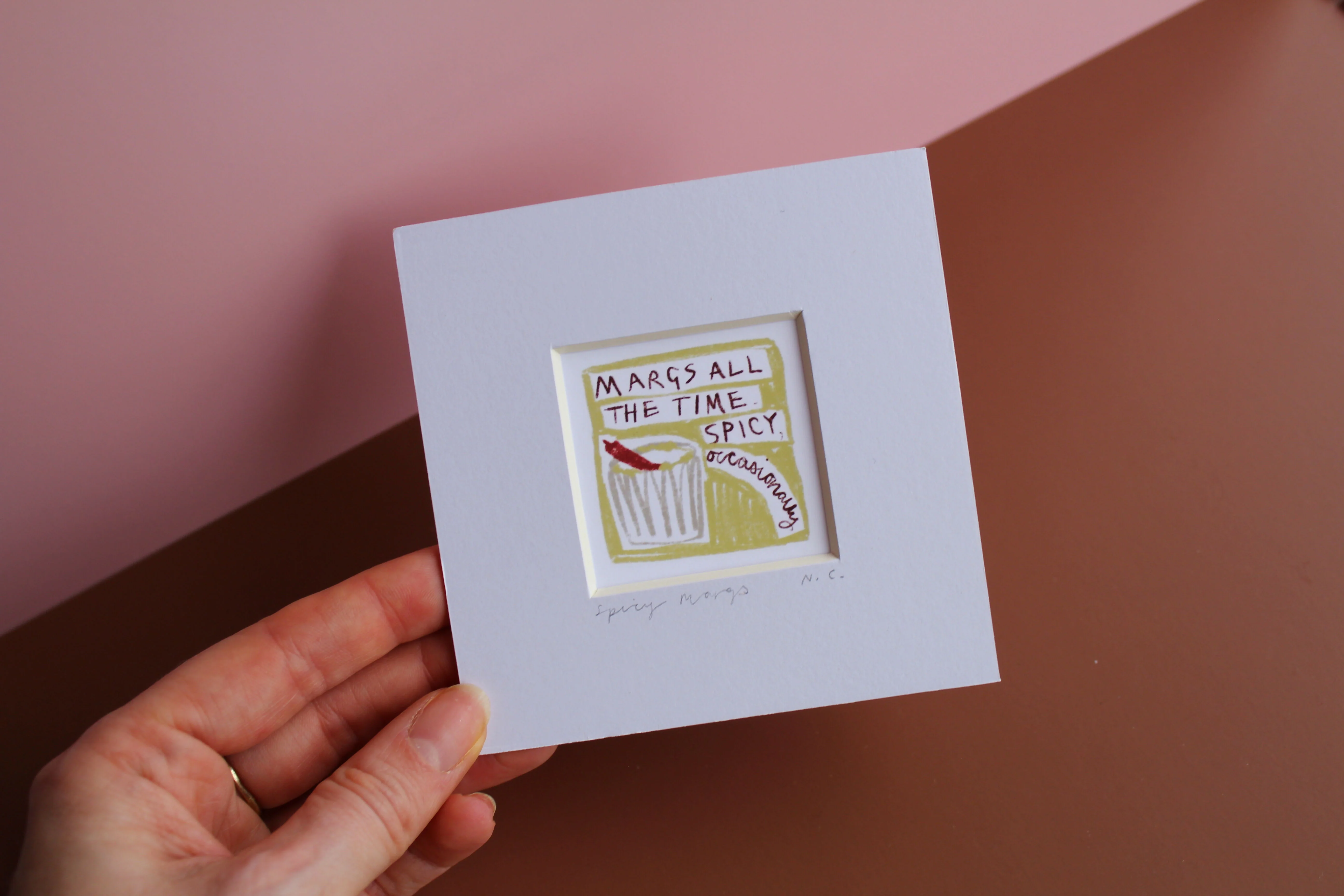 Spicy Margs Mini Print - Image 3