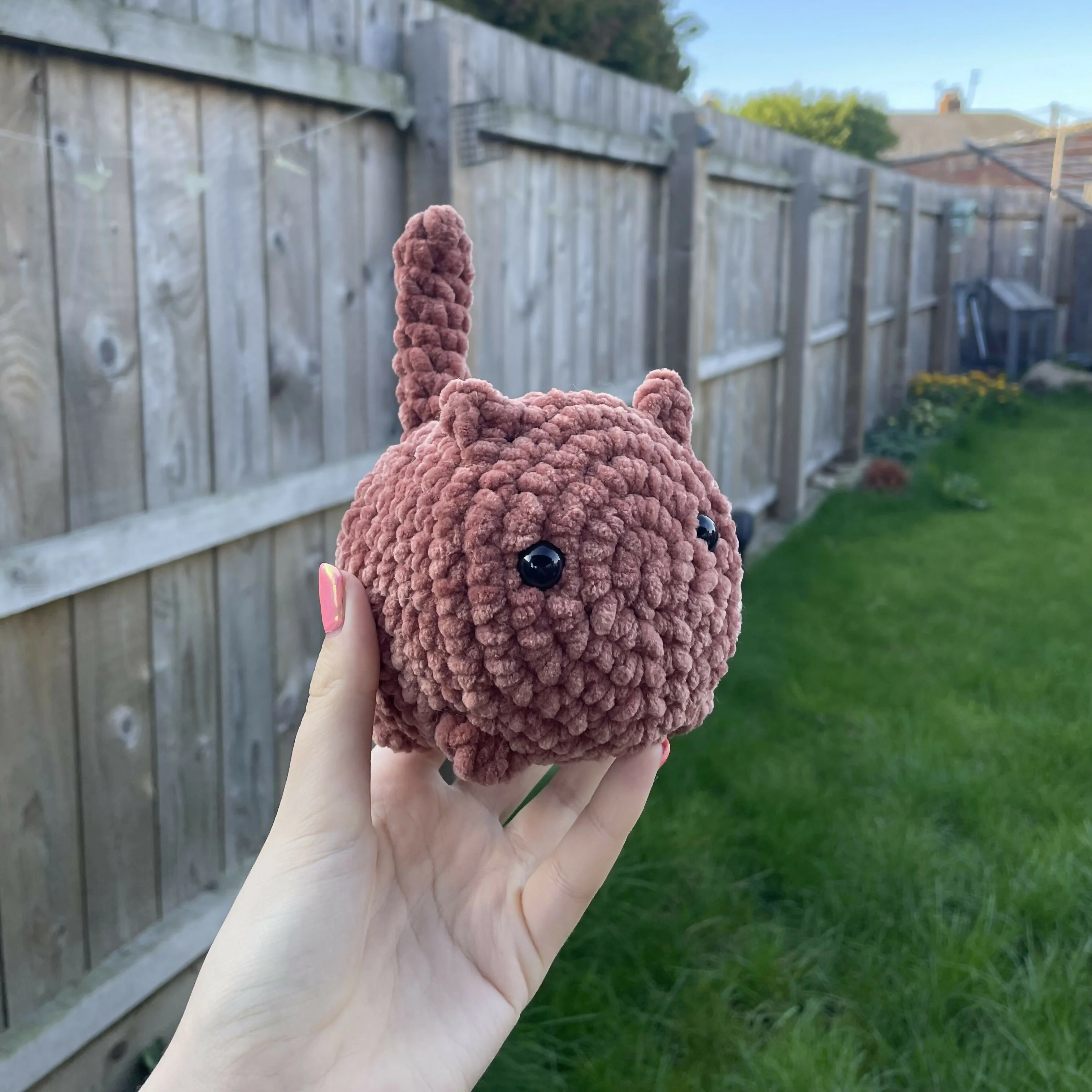 Chubby Crochet Cat - Image 3