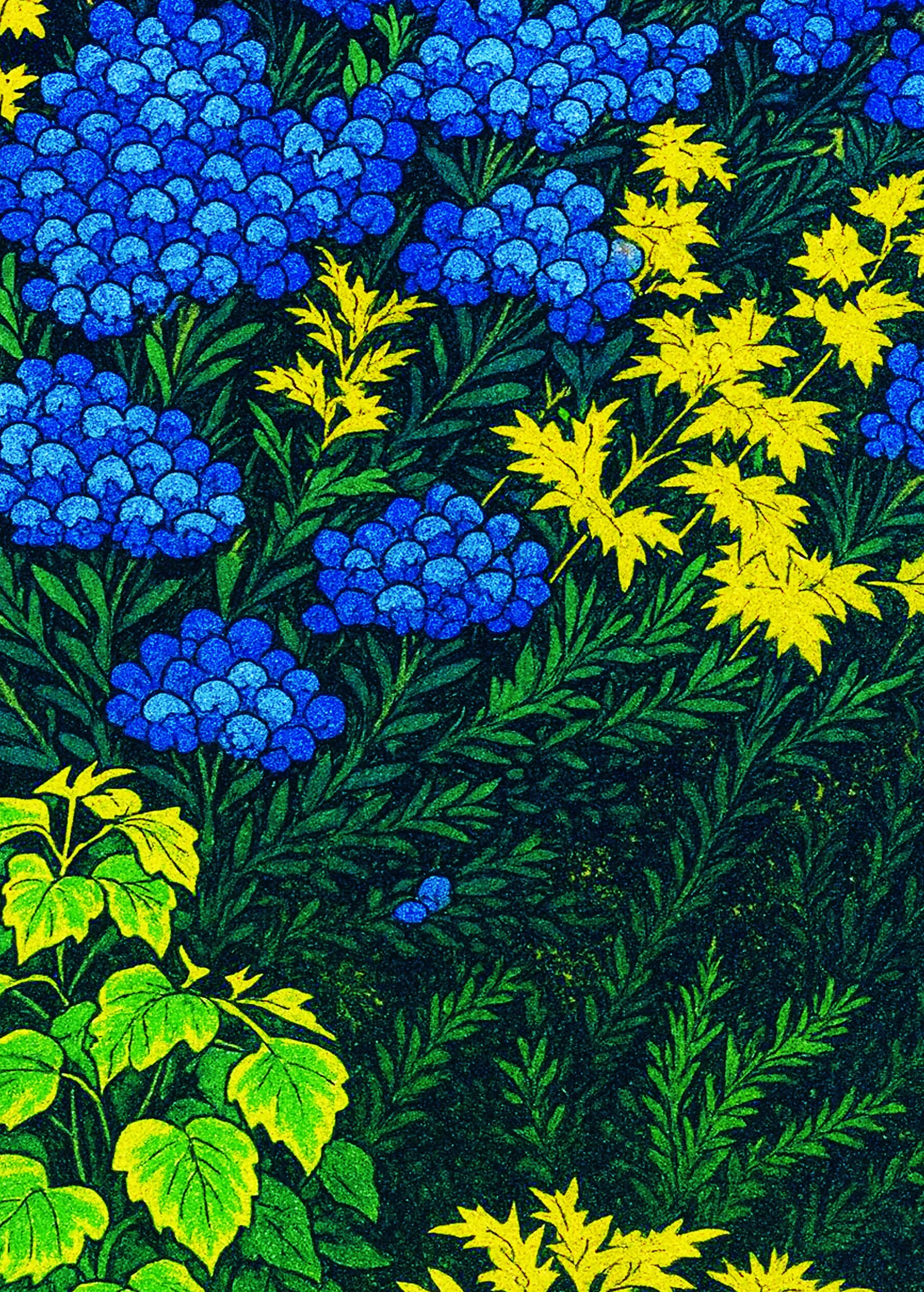Spring Colours Greetings Card